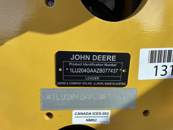 2024 John Deere 204 G Compact Utility Loader