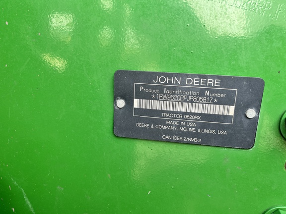 2018 John Deere 9620RX Tractor Rubber Track