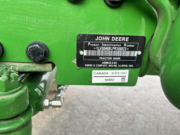 2024 John Deere 3046R Tractor Compact