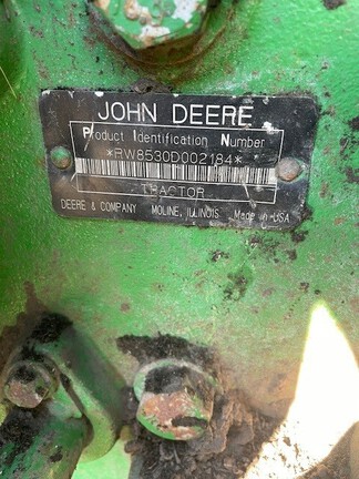 2006 John Deere 8530 Tractor