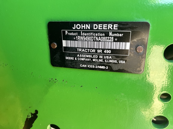 2023 John Deere 9R 490 Tractor 4WD