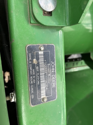 2013 John Deere 630F Header Combine