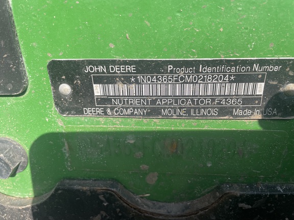 2021 John Deere F4365 Misc