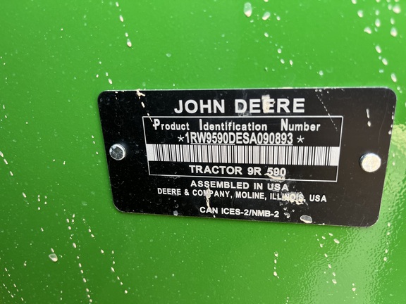 2025 John Deere 9R 590 Tractor 4WD