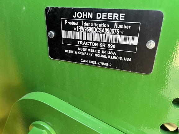 2025 John Deere 9R 590 Tractor 4WD