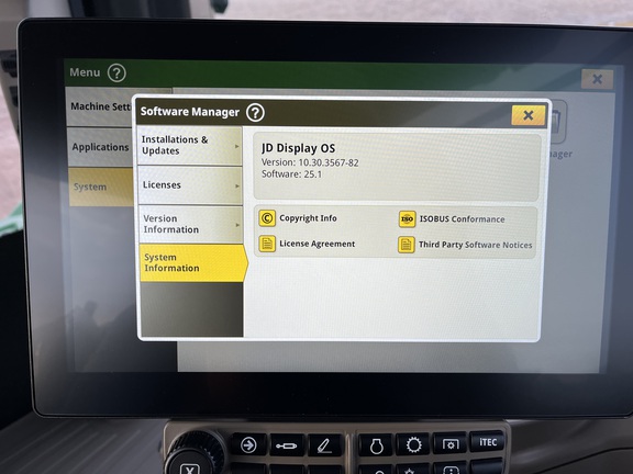 2025 John Deere 9RT 590 Tractor Rubber Track