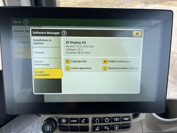 2025 John Deere 9RX 640 Tractor Rubber Track