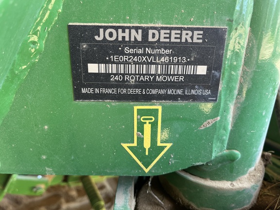2020 John Deere R240 Mower