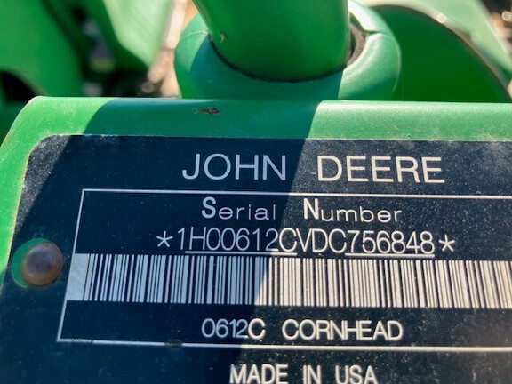 2013 John Deere 612C Header Corn Head