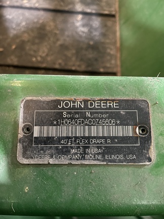 2012 John Deere 640FD Header Combine