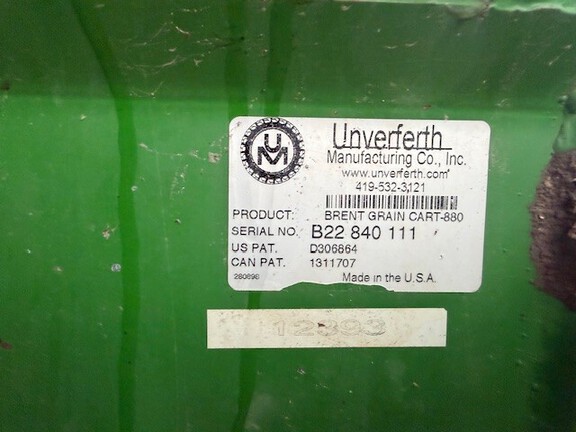 2006 Brent 880 Grain Cart