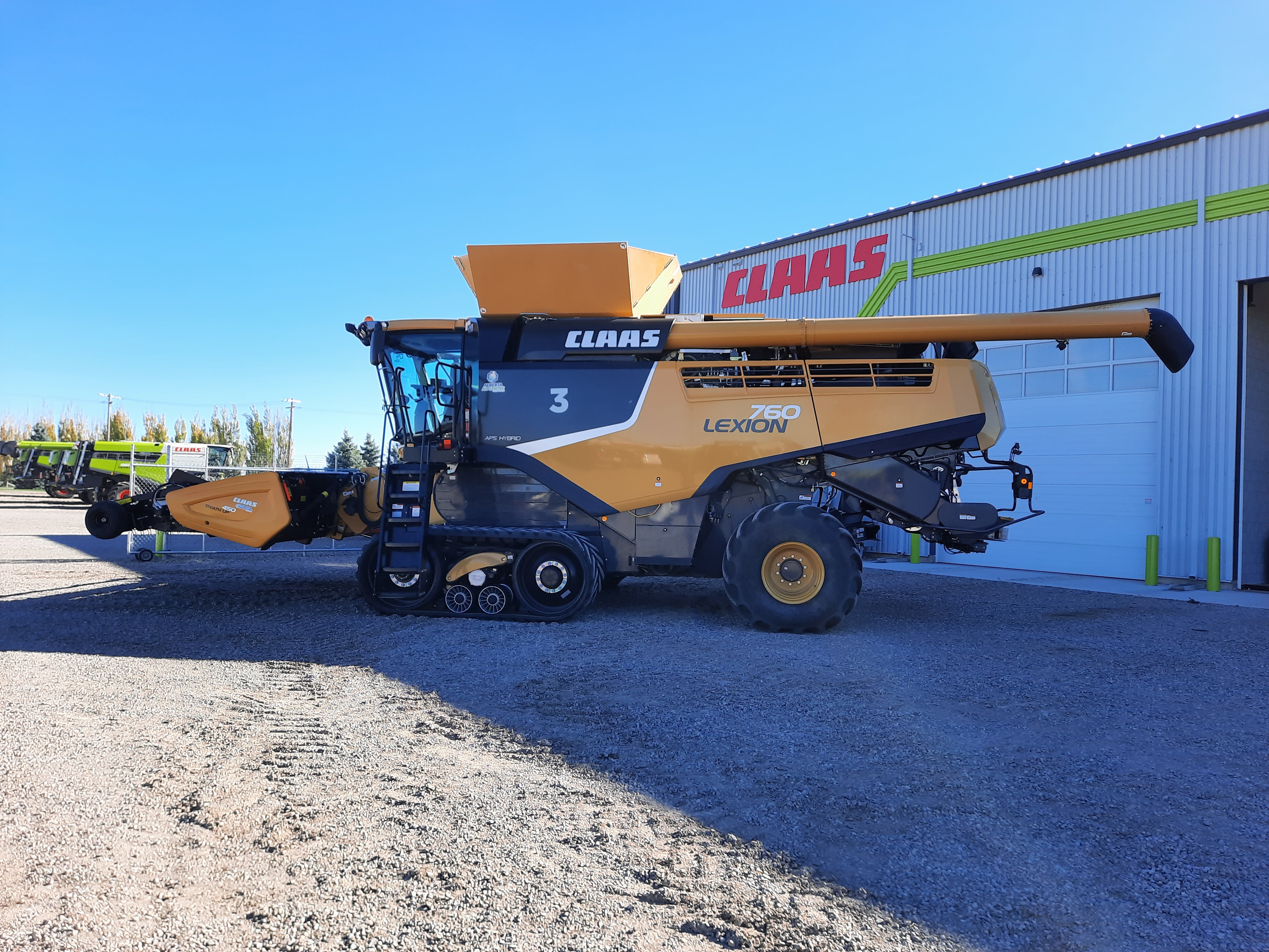 2018 CLAAS 760TT Combine