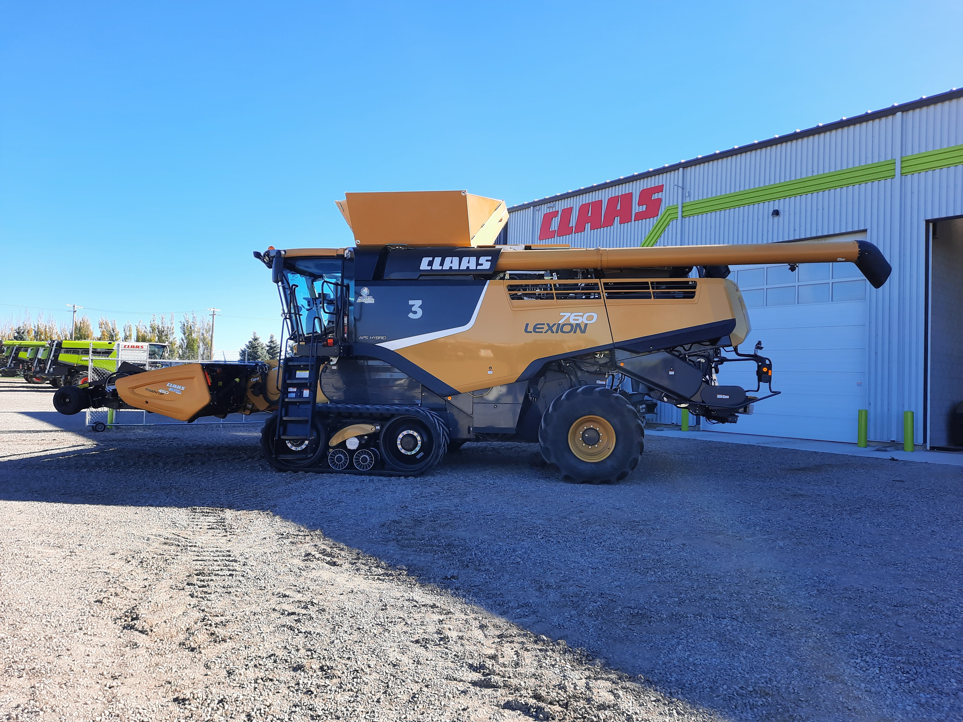 2018 CLAAS 760TT Combine