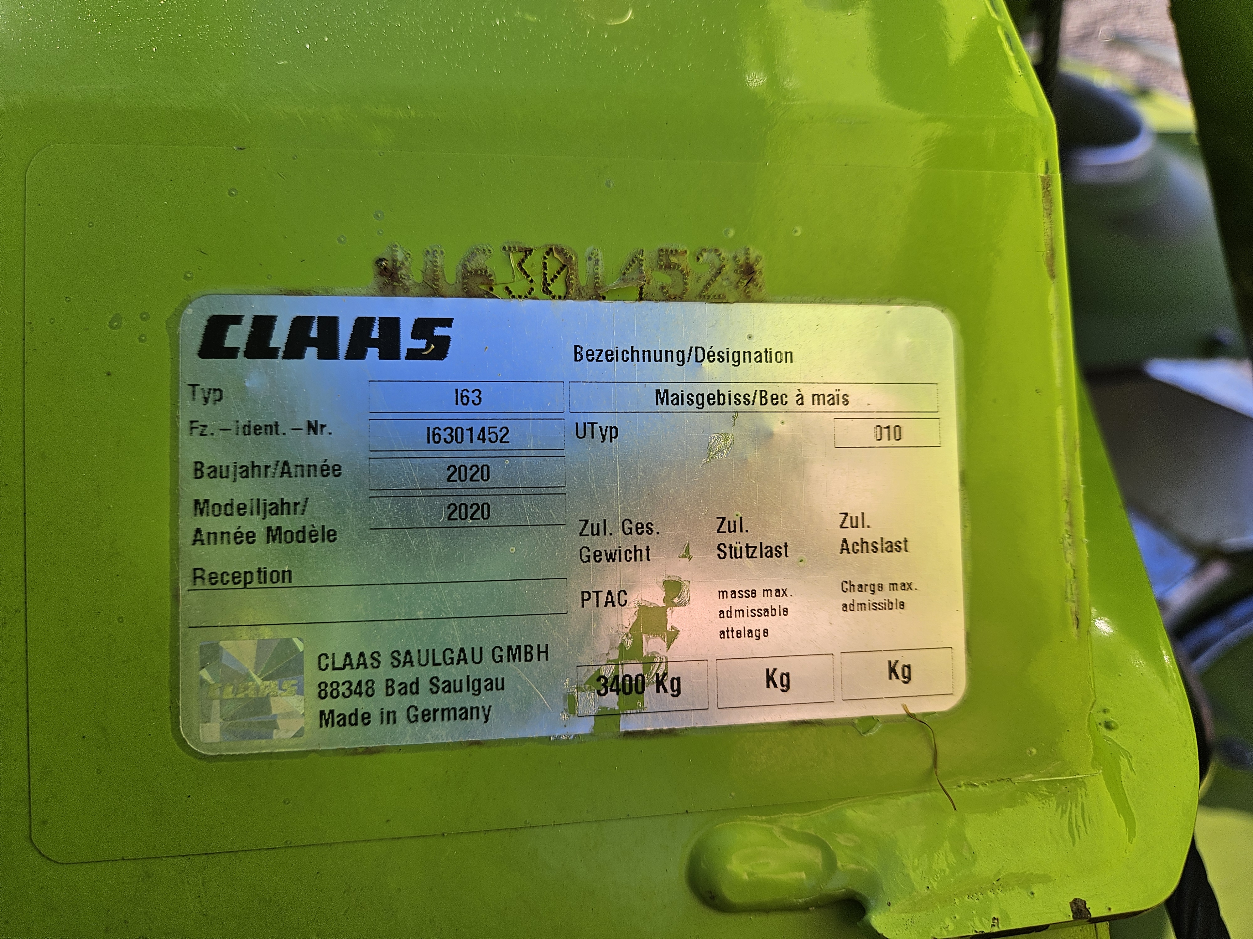 2020 CLAAS ORBIS 750 Header Forage