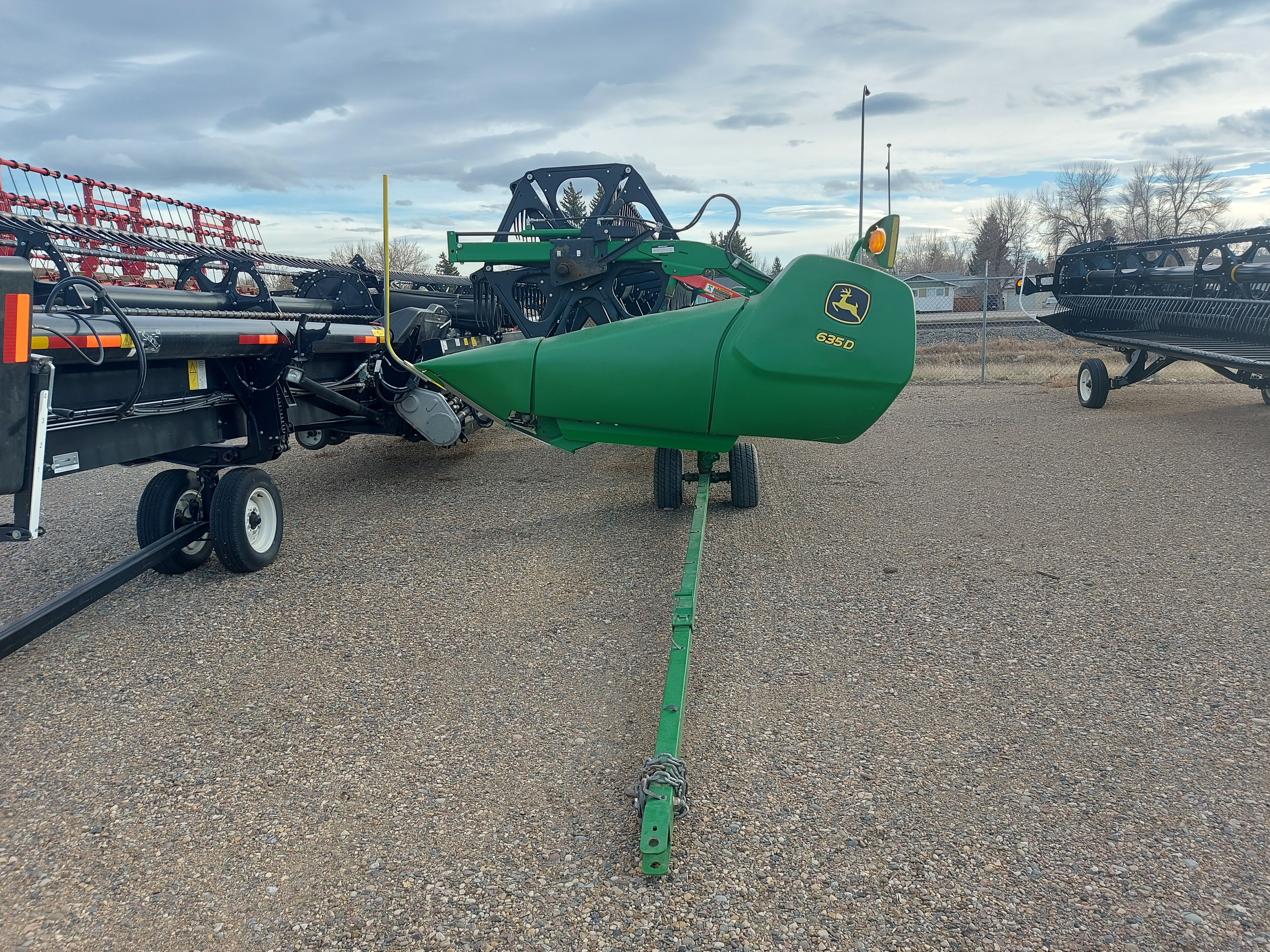 2017 John Deere 635D Header Combine