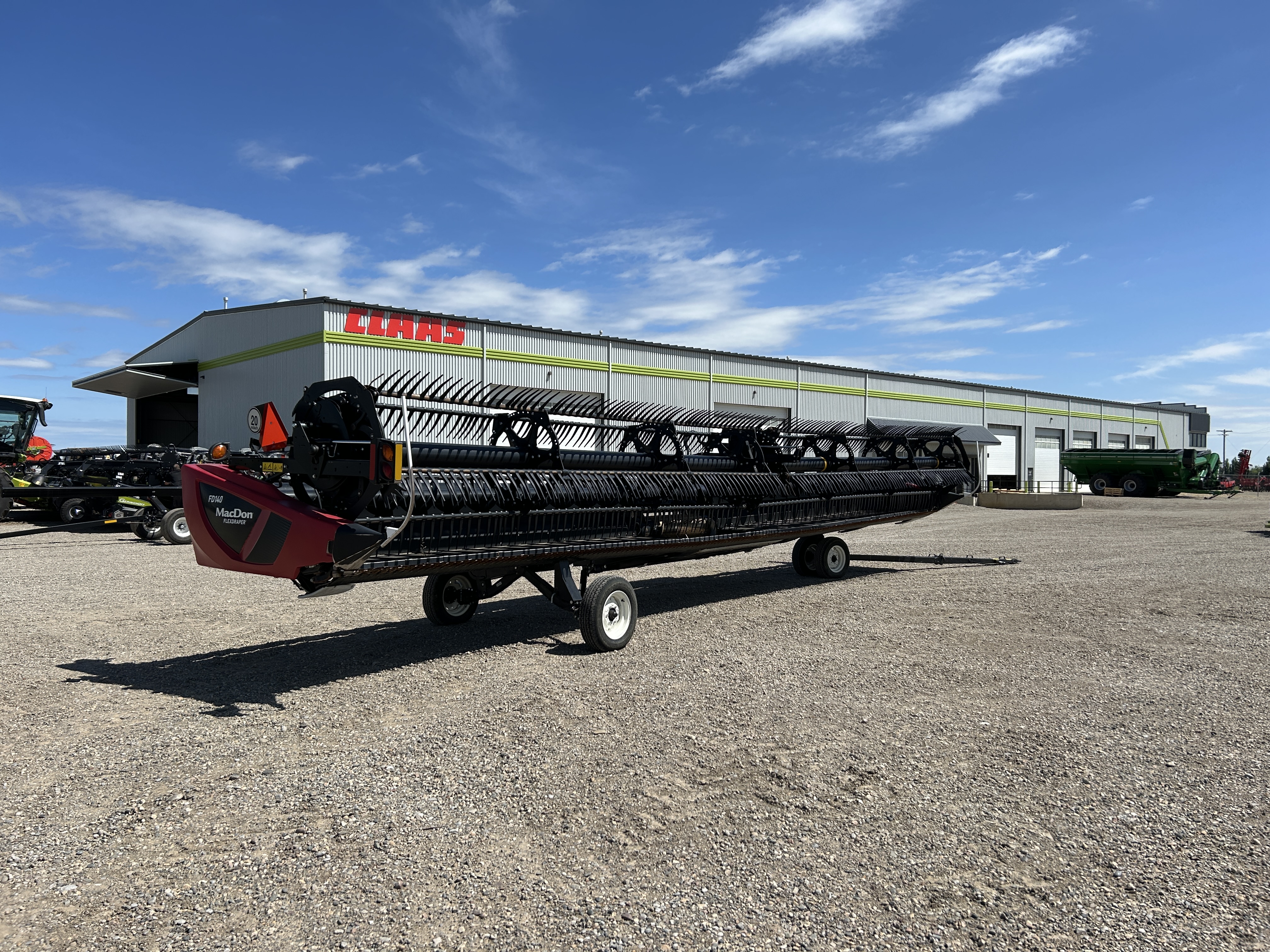 2022 MacDon FD140 Header Combine