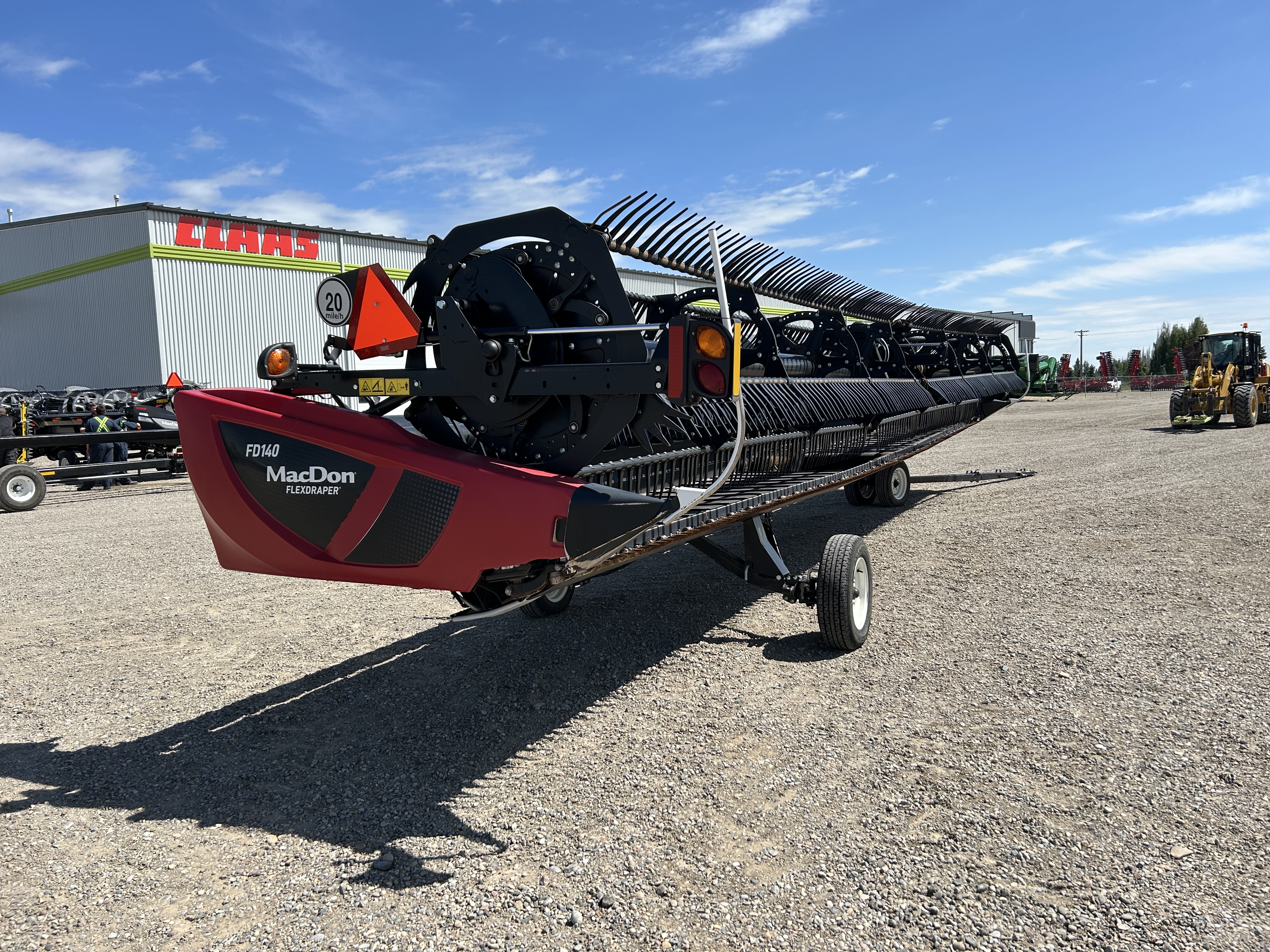 2022 MacDon FD140 Header Combine