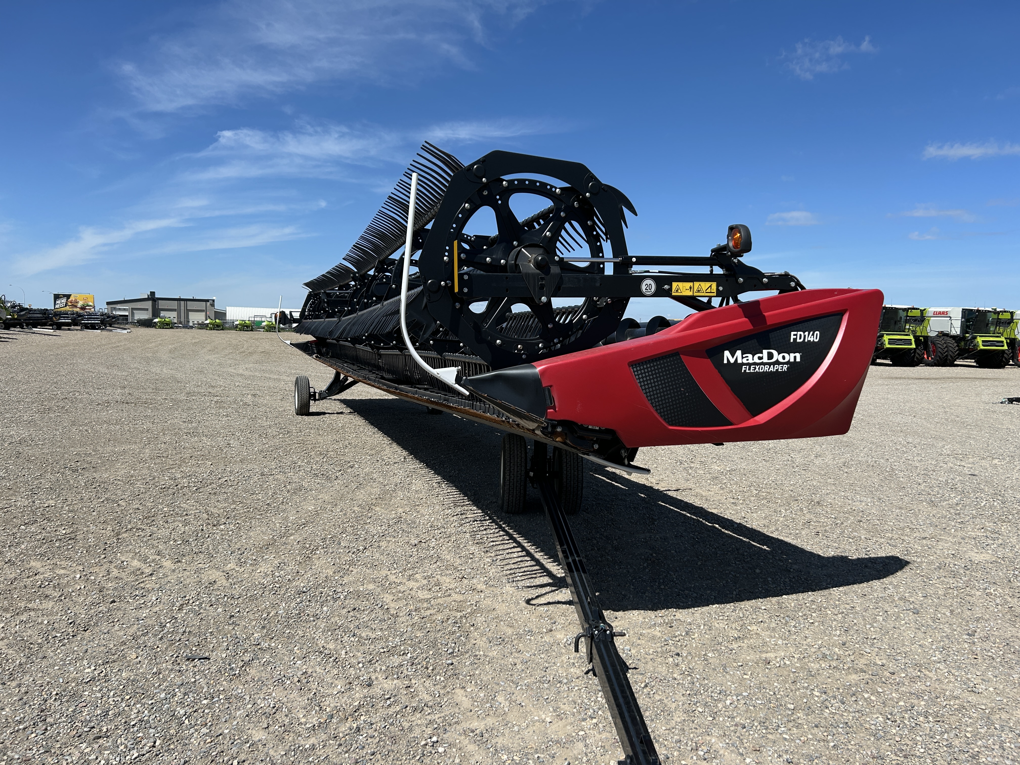 2022 MacDon FD140 Header Combine