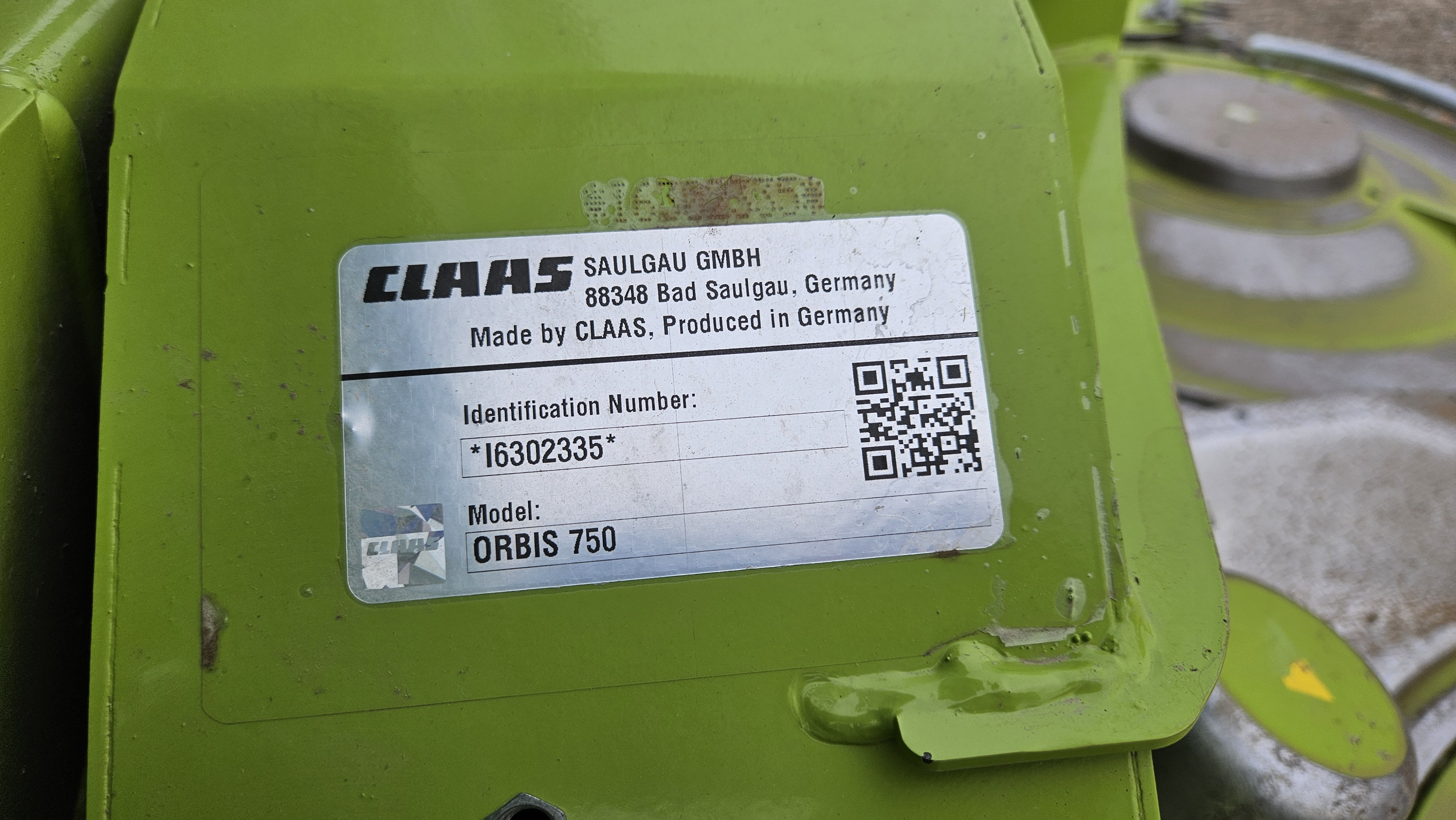2022 CLAAS ORBIS 750 Header Forage