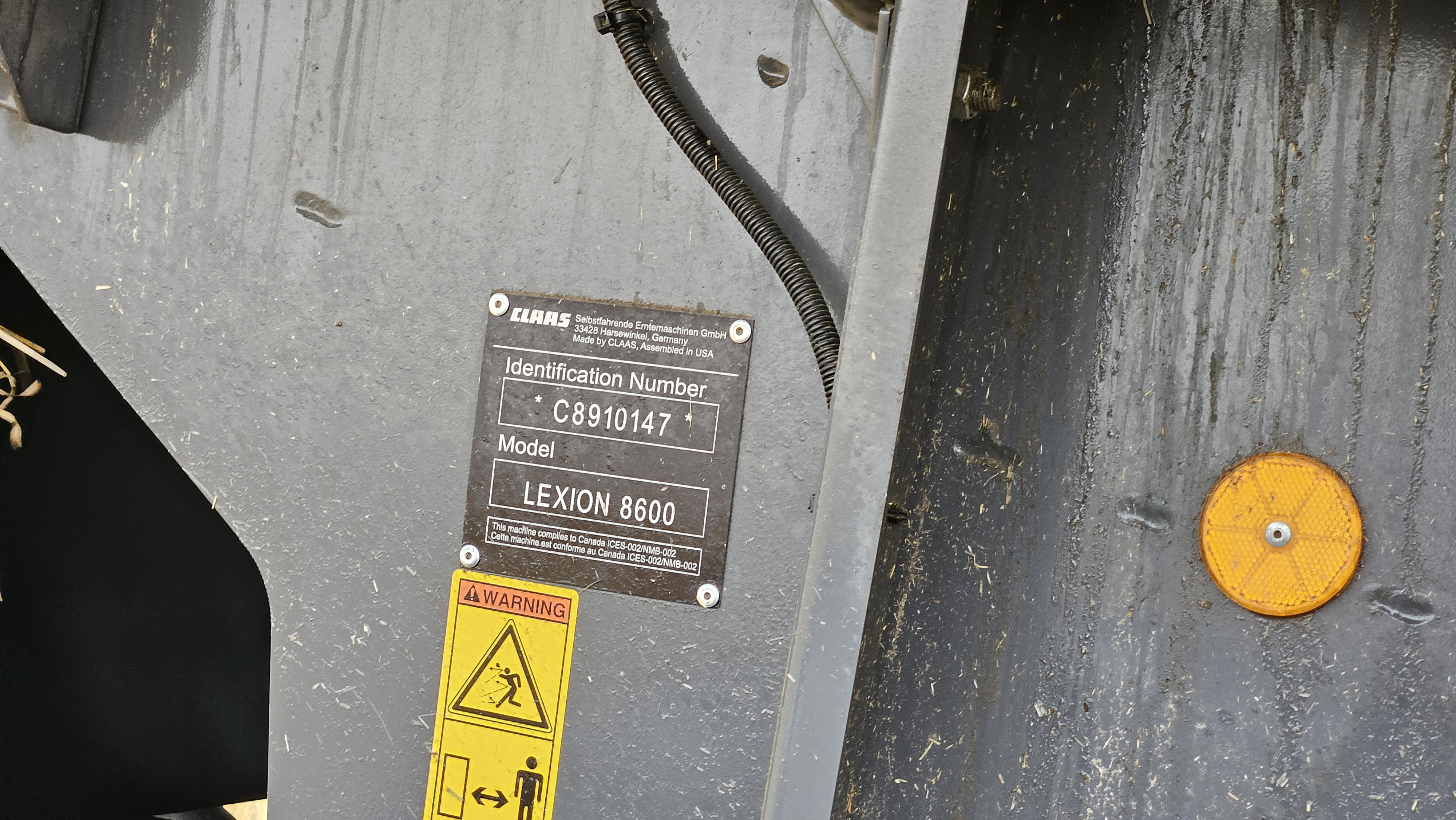 2023 CLAAS 8600 Combine