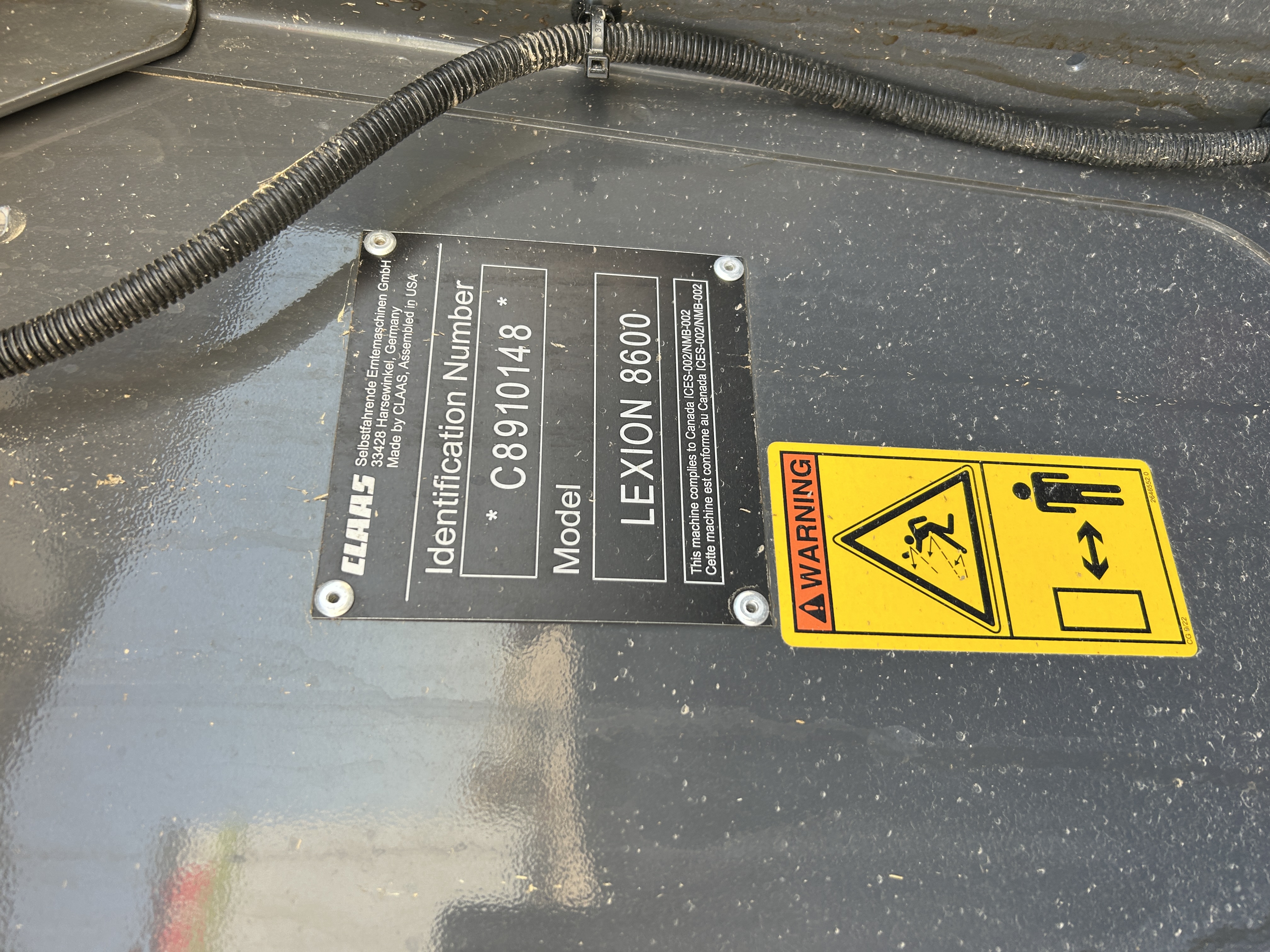 2023 CLAAS 8600 Combine