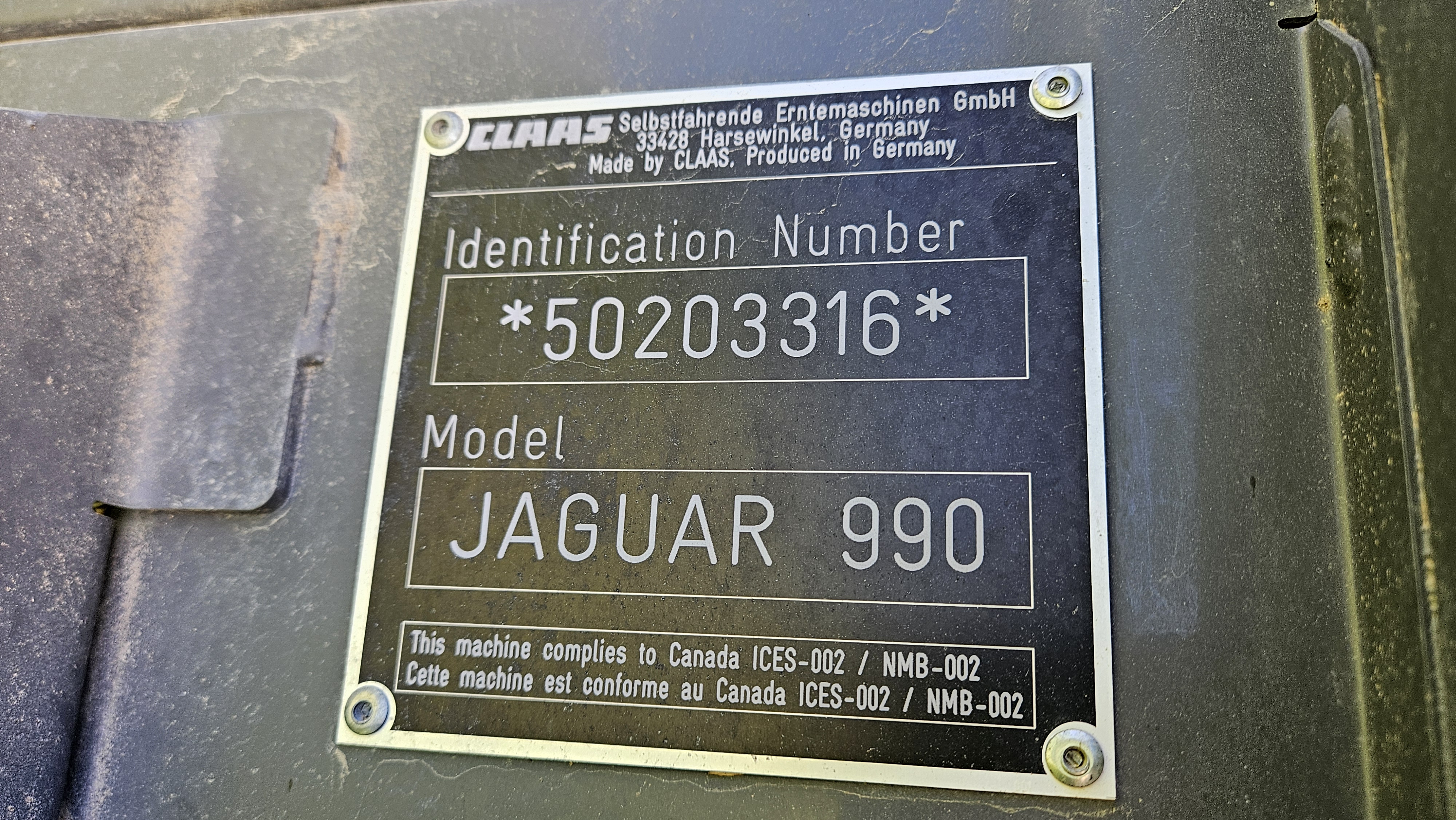 2023 CLAAS 990 Forage Harvester