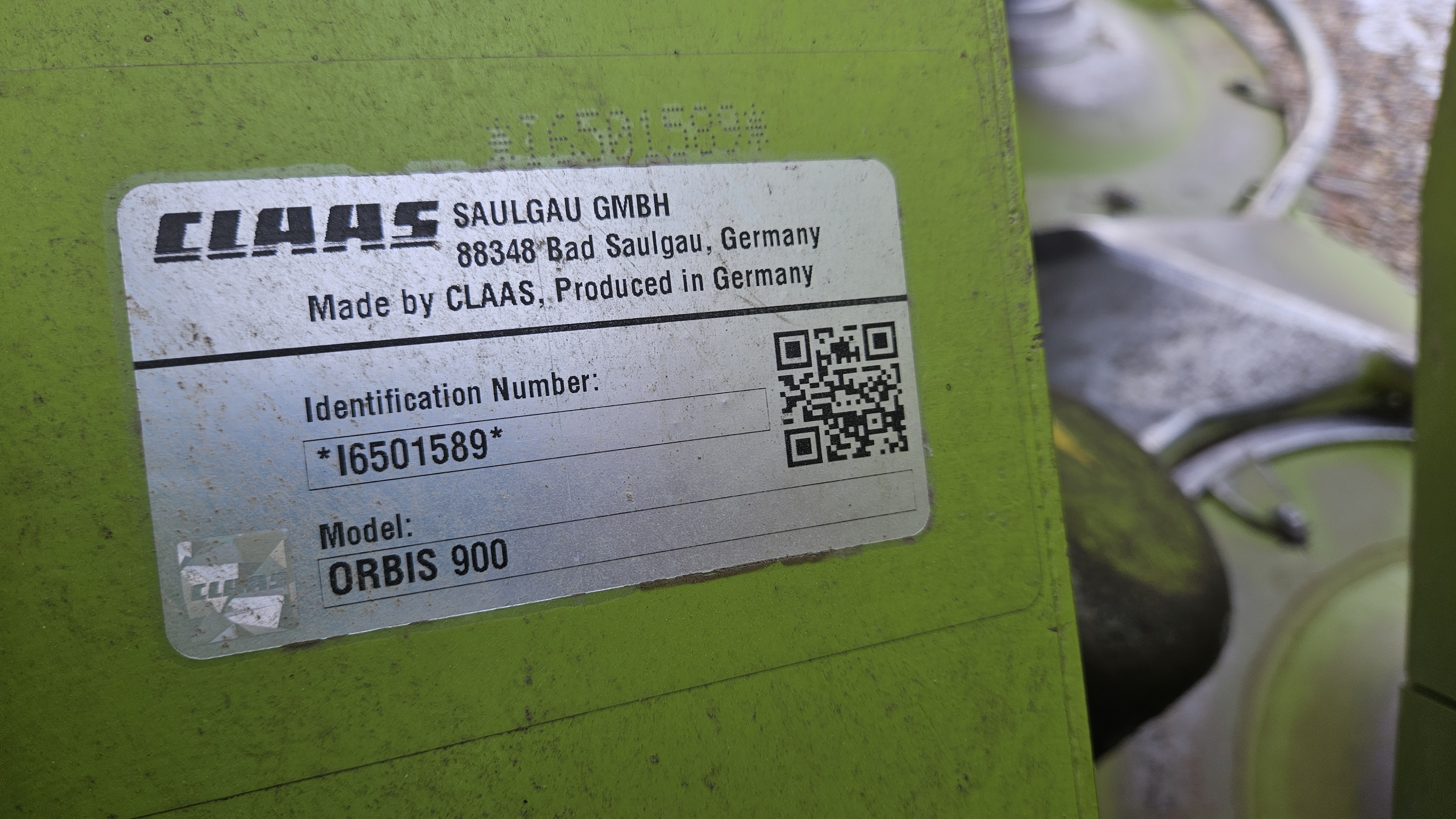 2022 CLAAS ORBIS 900 Header Forage