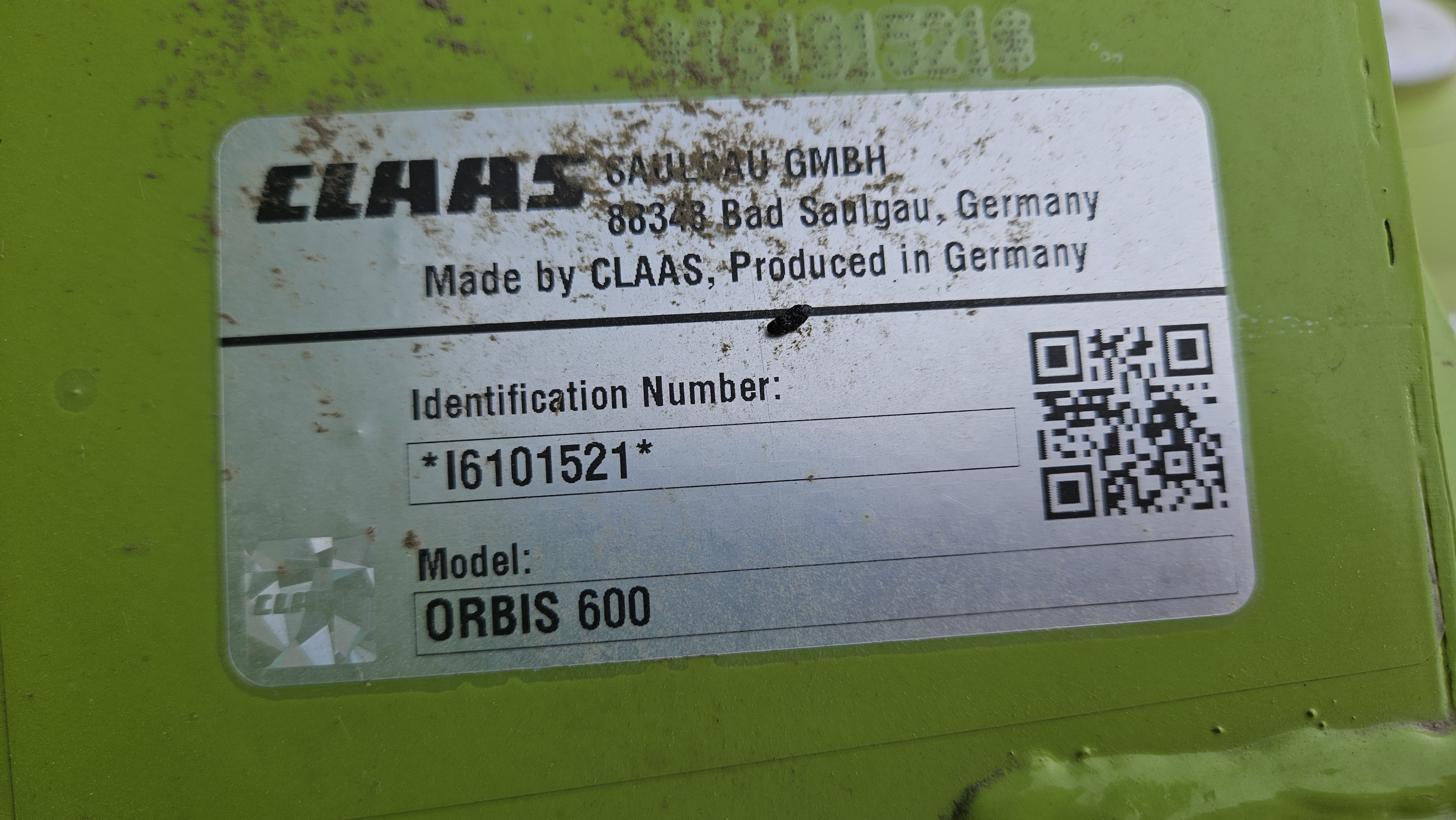 2022 CLAAS ORBIS 600 Header Forage