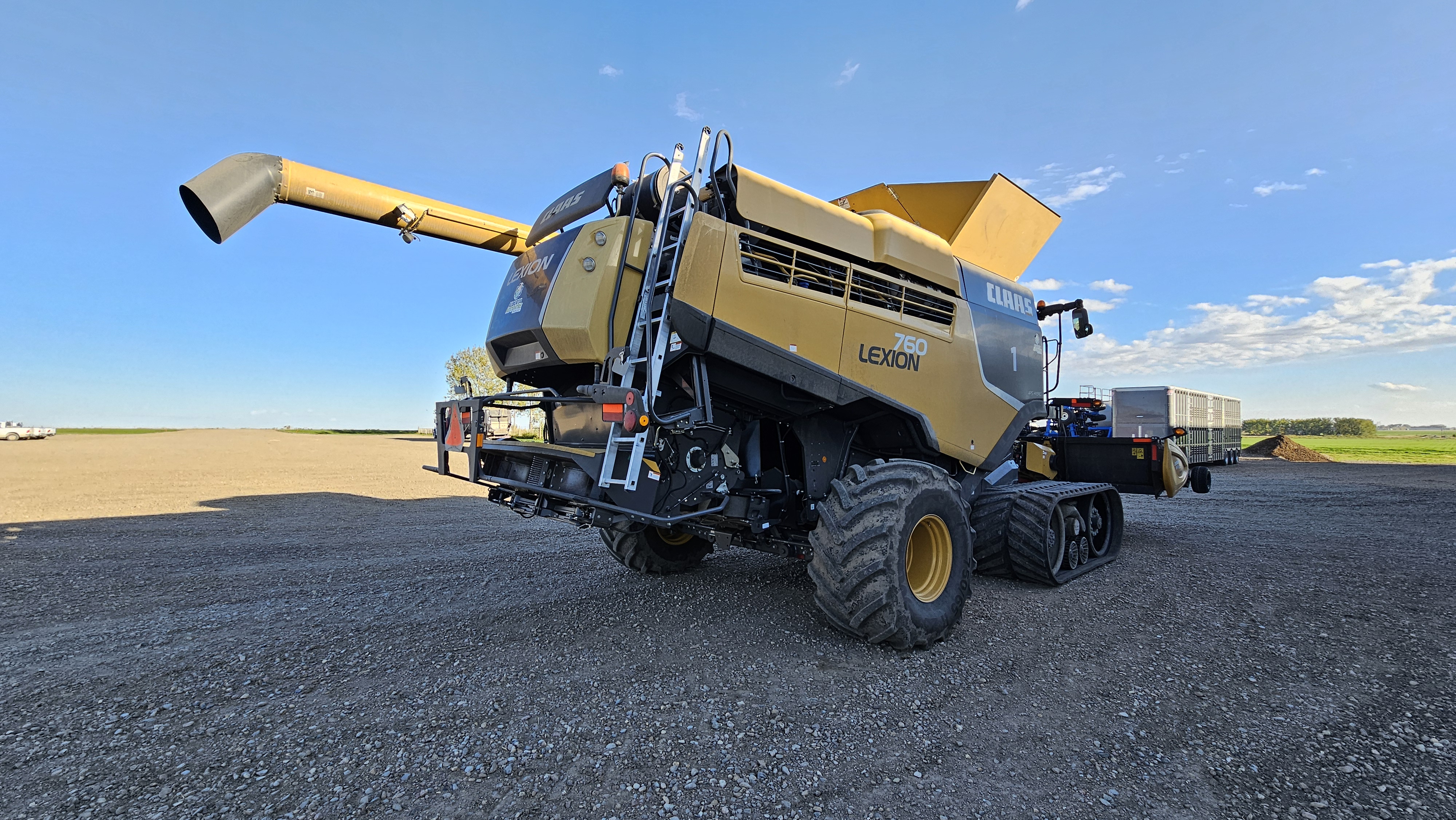 2018 CLAAS LEXION 760TT Combine