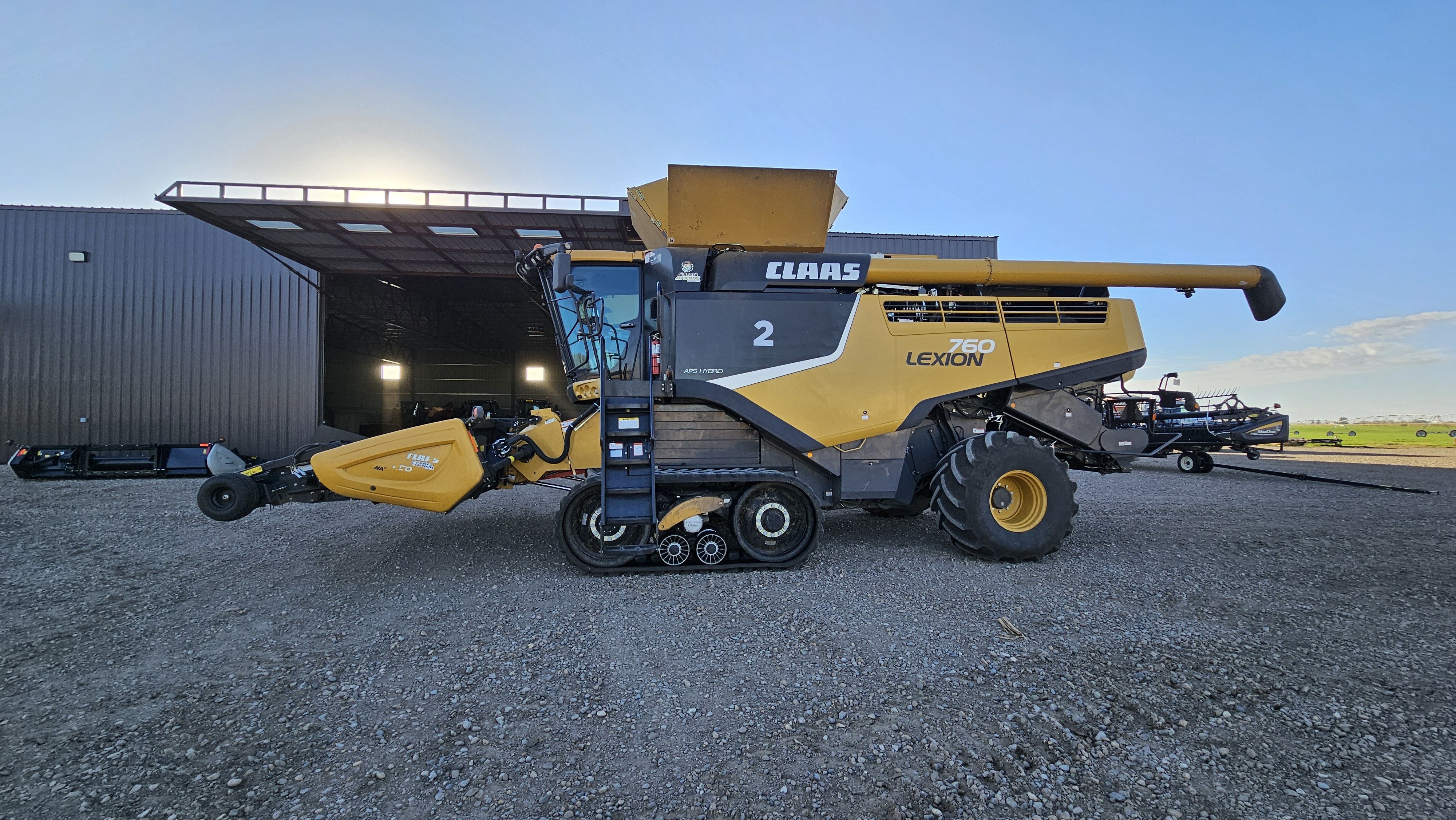 2018 CLAAS LEXION 760TT Combine