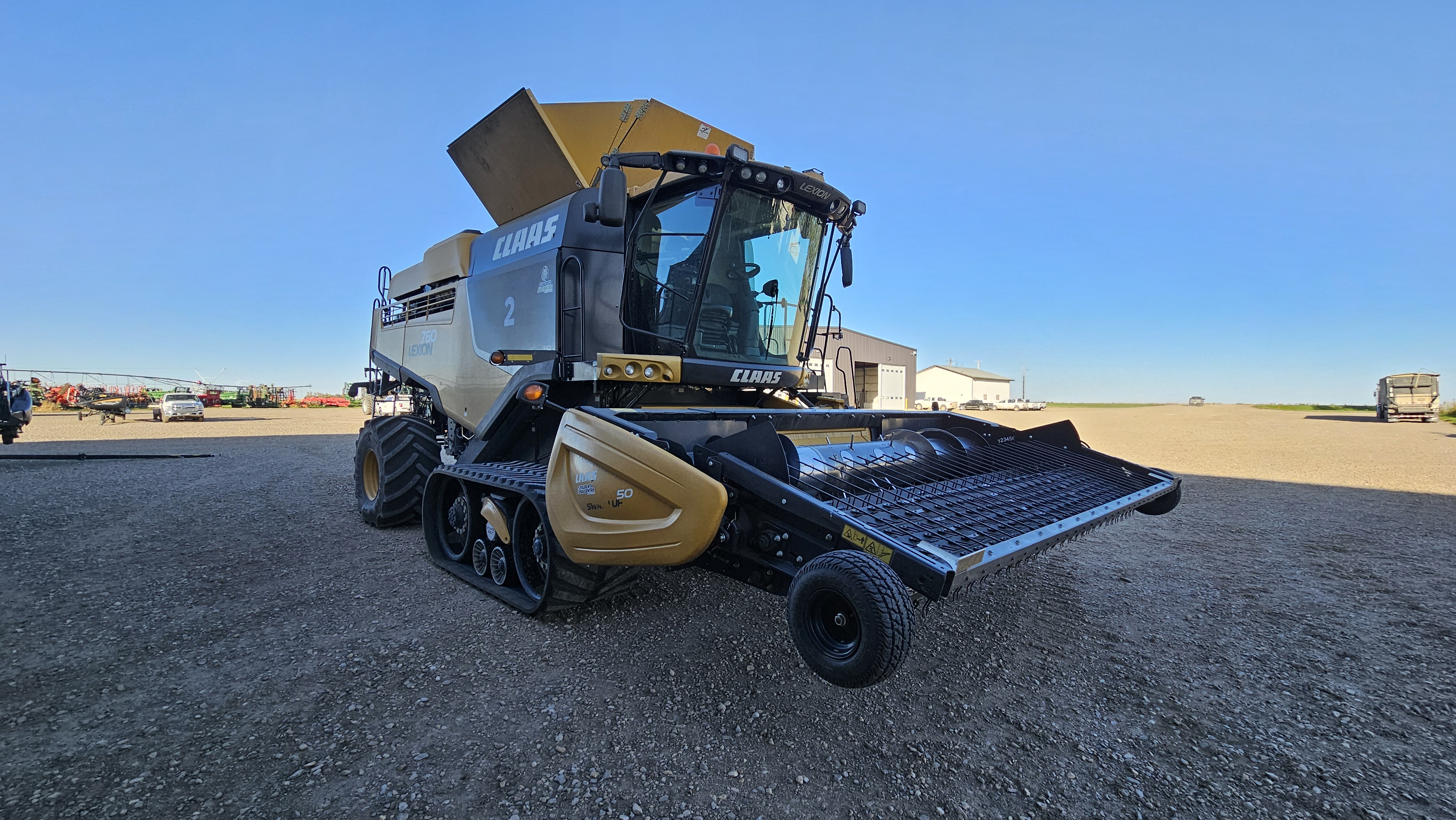 2018 CLAAS LEXION 760TT Combine