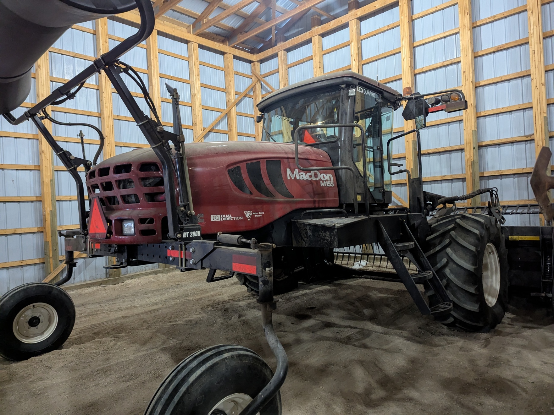 2015 MacDon M155 Windrower