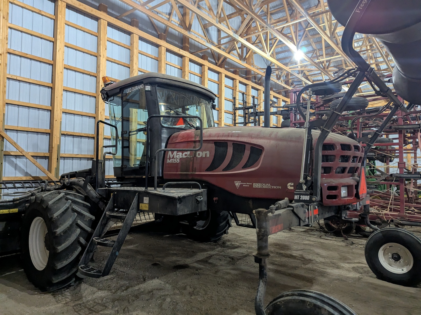 2015 MacDon M155 Windrower