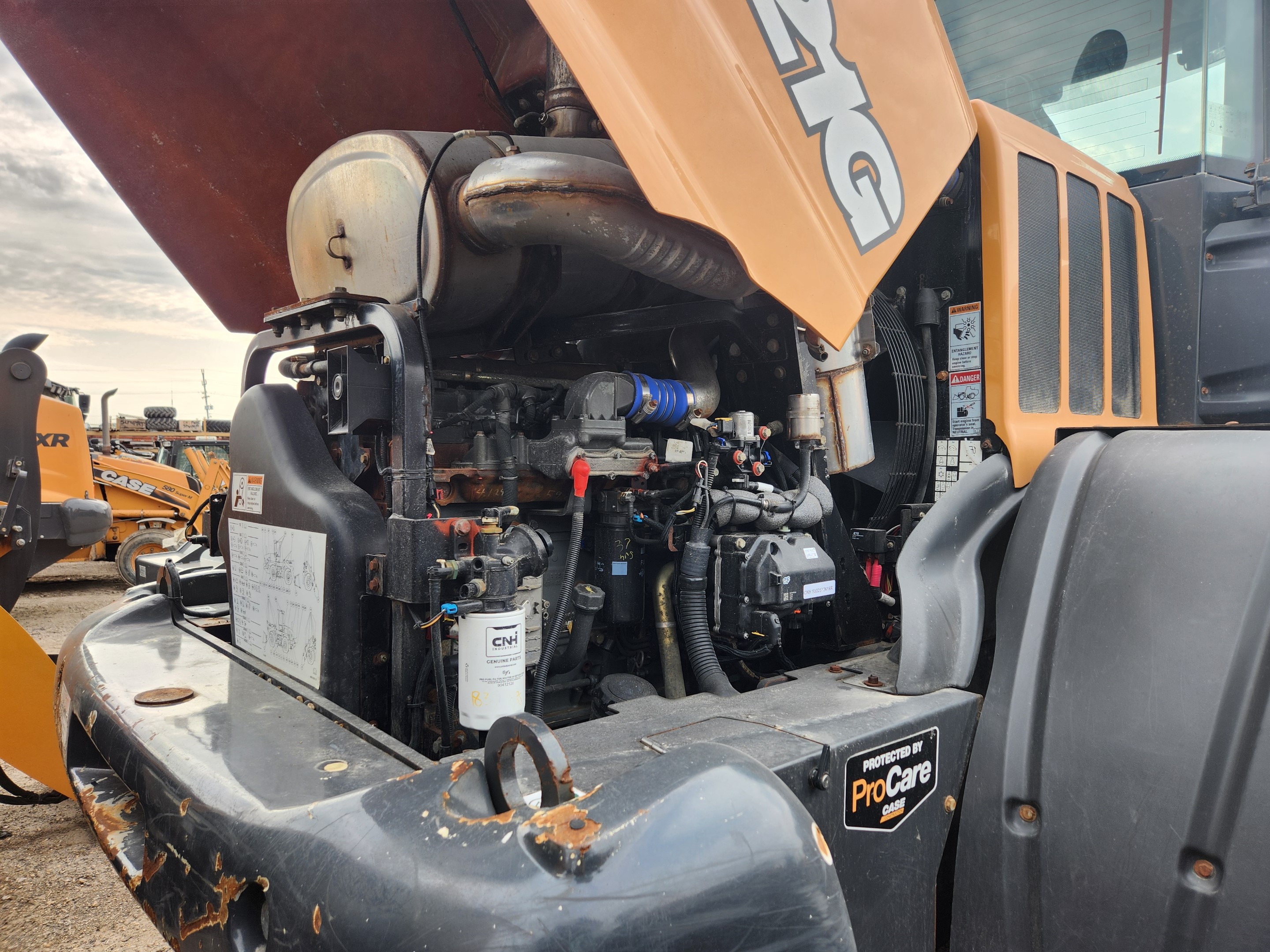 2017 Case IH 721G Wheel Loader