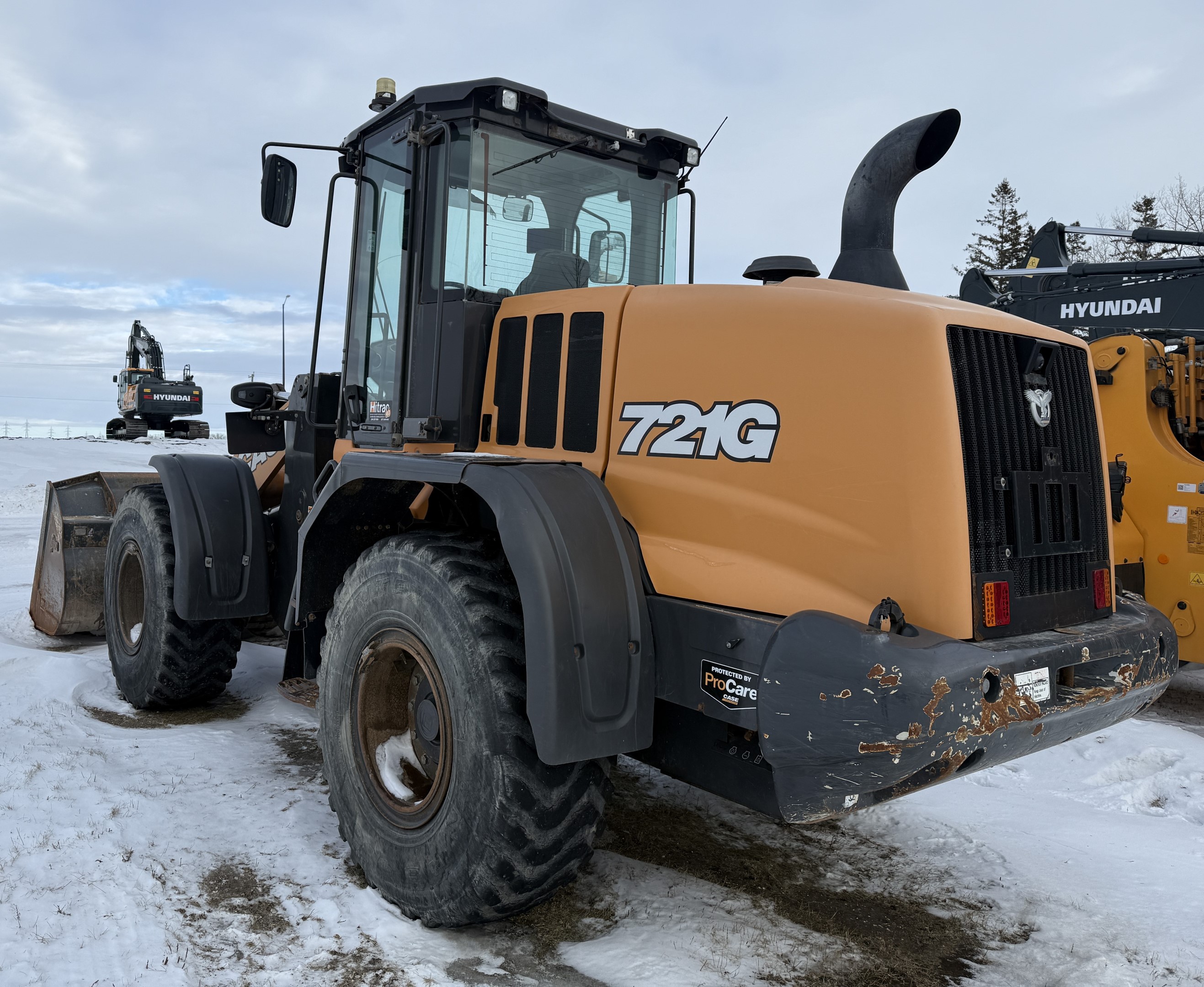 2017 Case IH 721G Wheel Loader