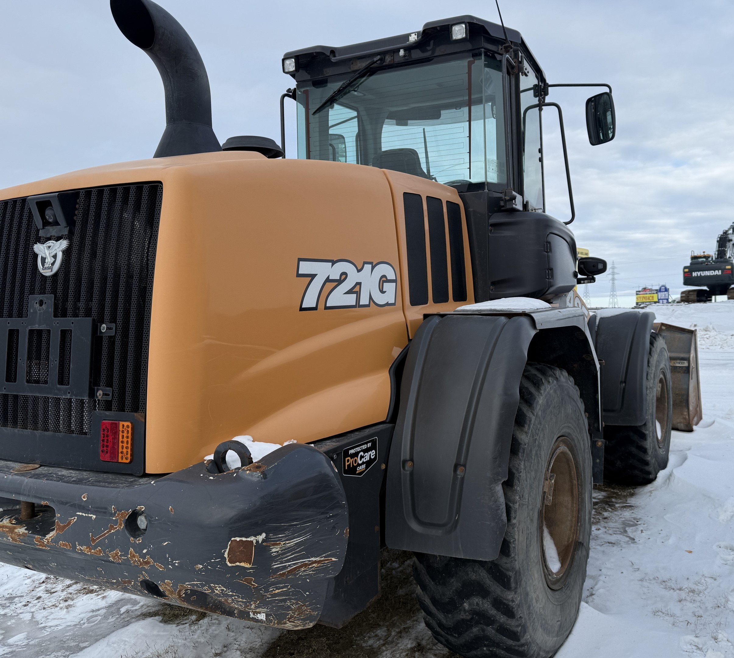 2017 Case IH 721G Wheel Loader