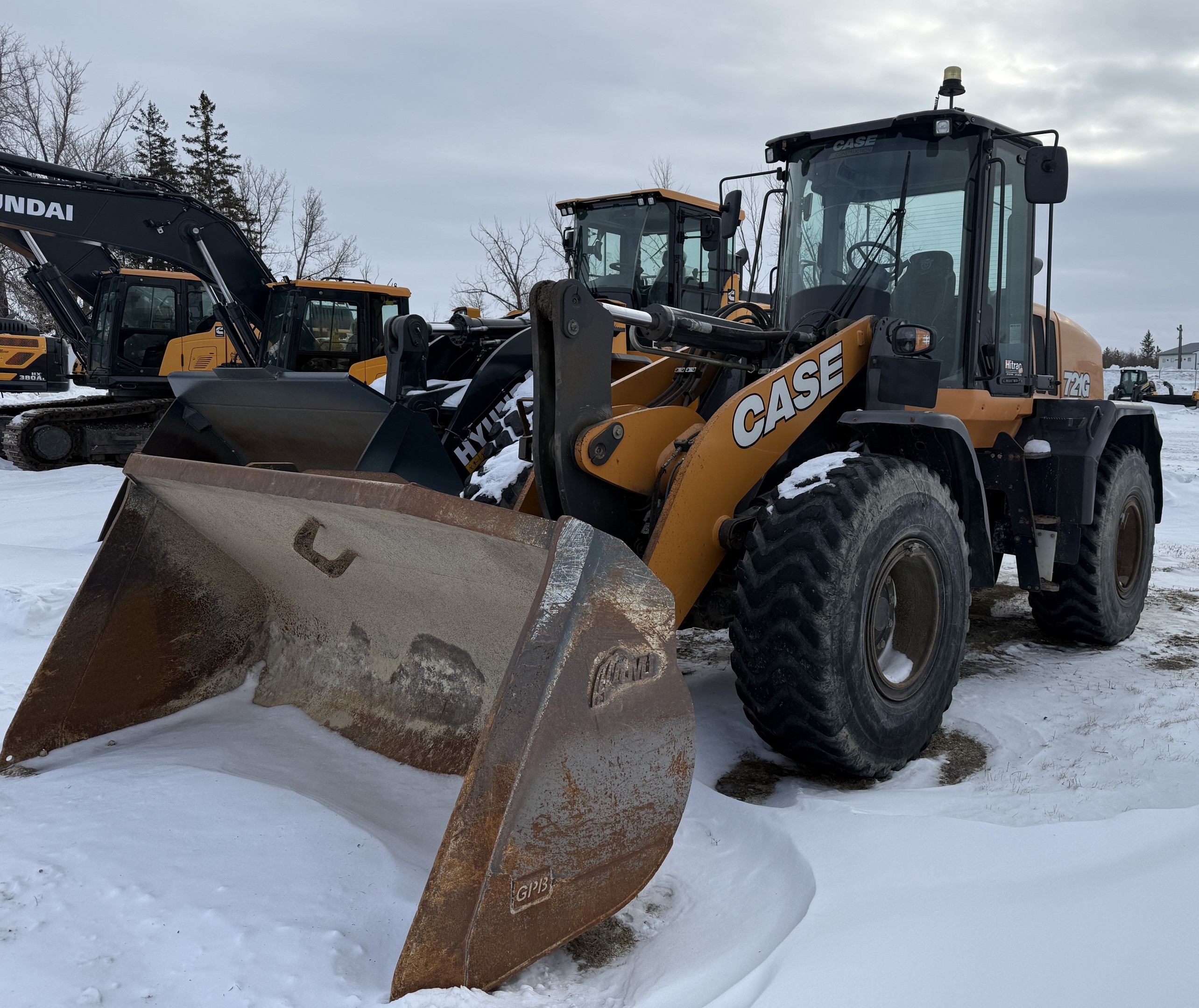 2017 Case IH 721G Wheel Loader