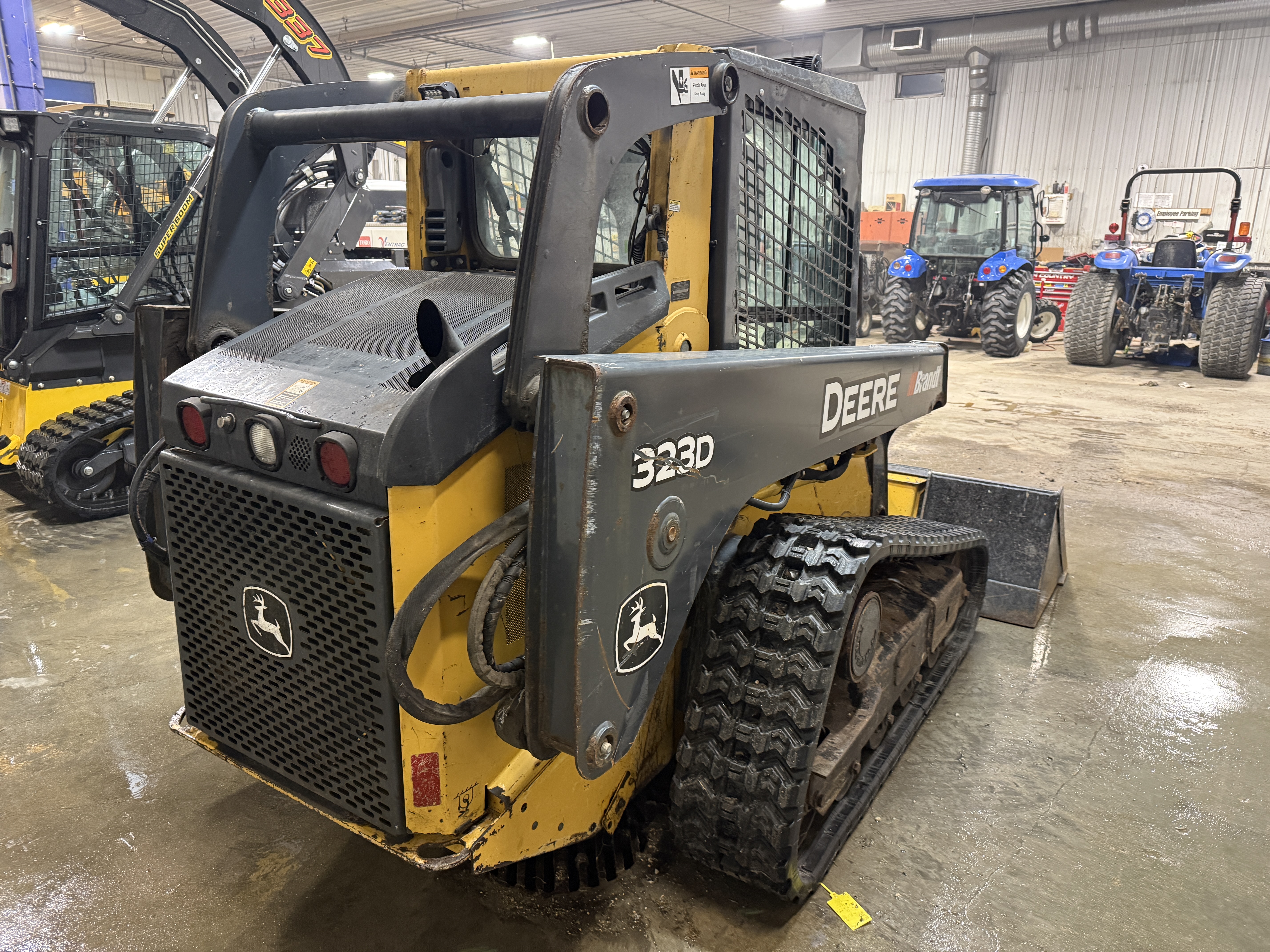 2013 John Deere 323D Compact Track Loader