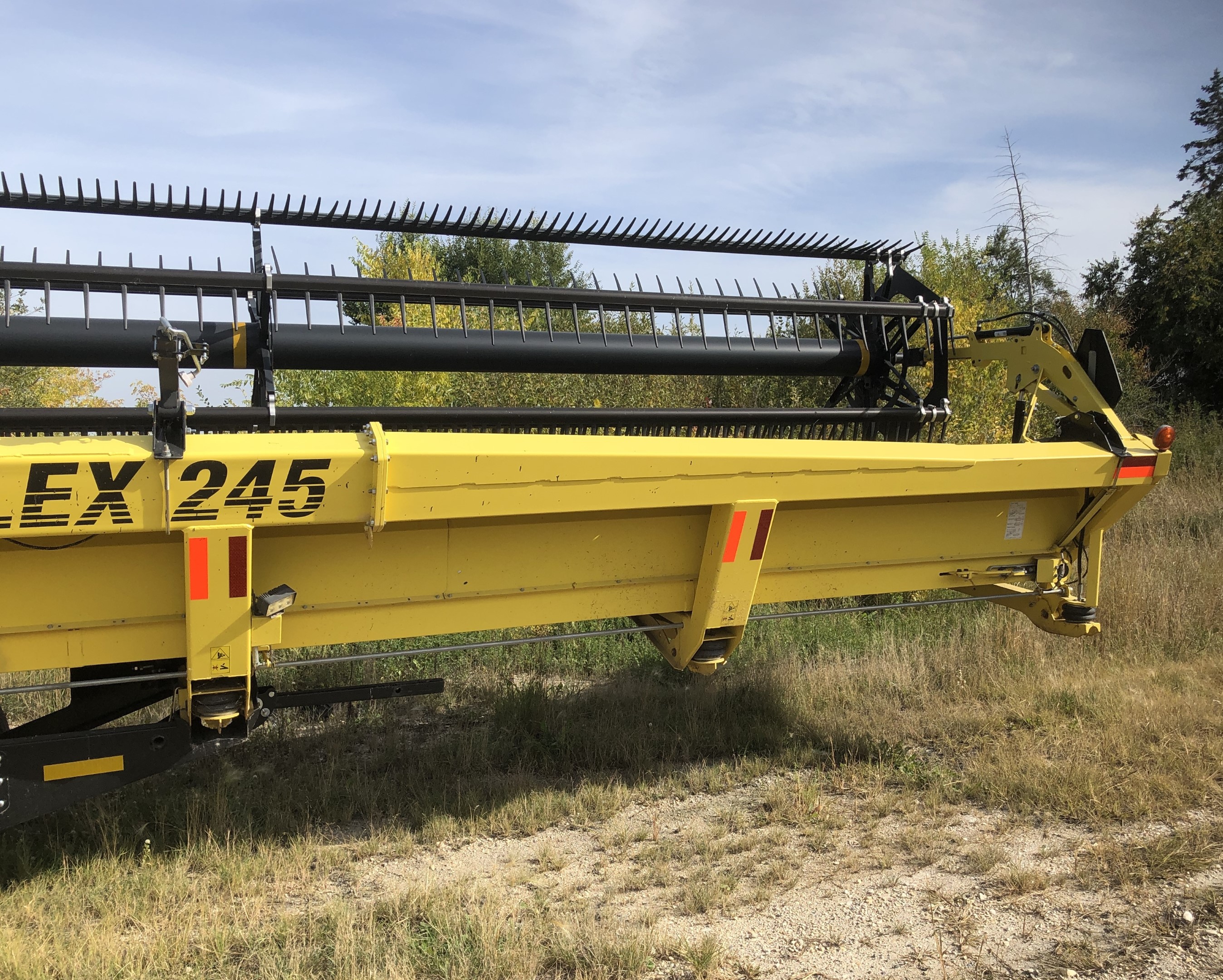 2015 Honey Bee AF245 Header Draper Flex