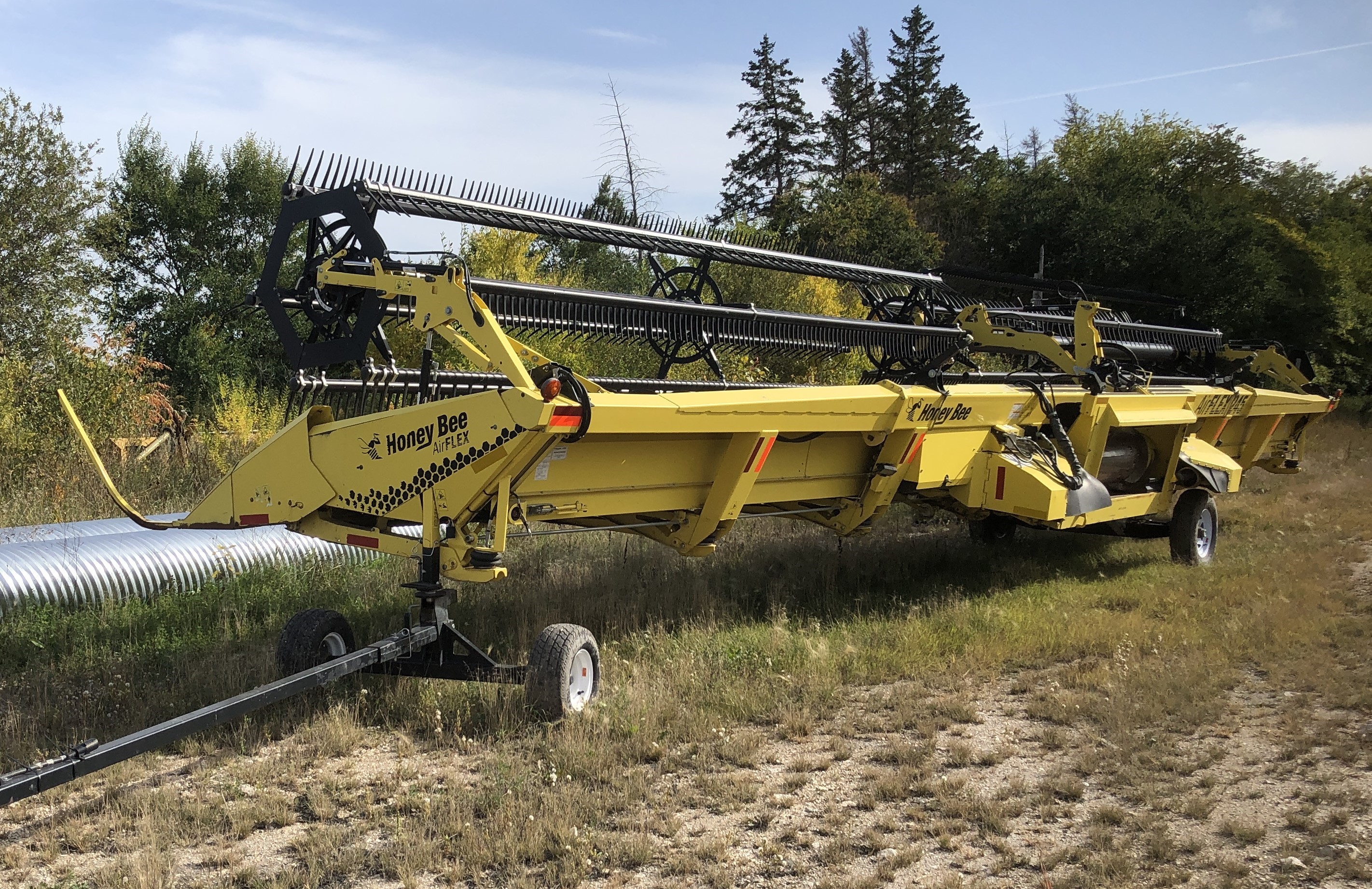 2015 Honey Bee AF245 Header Draper Flex