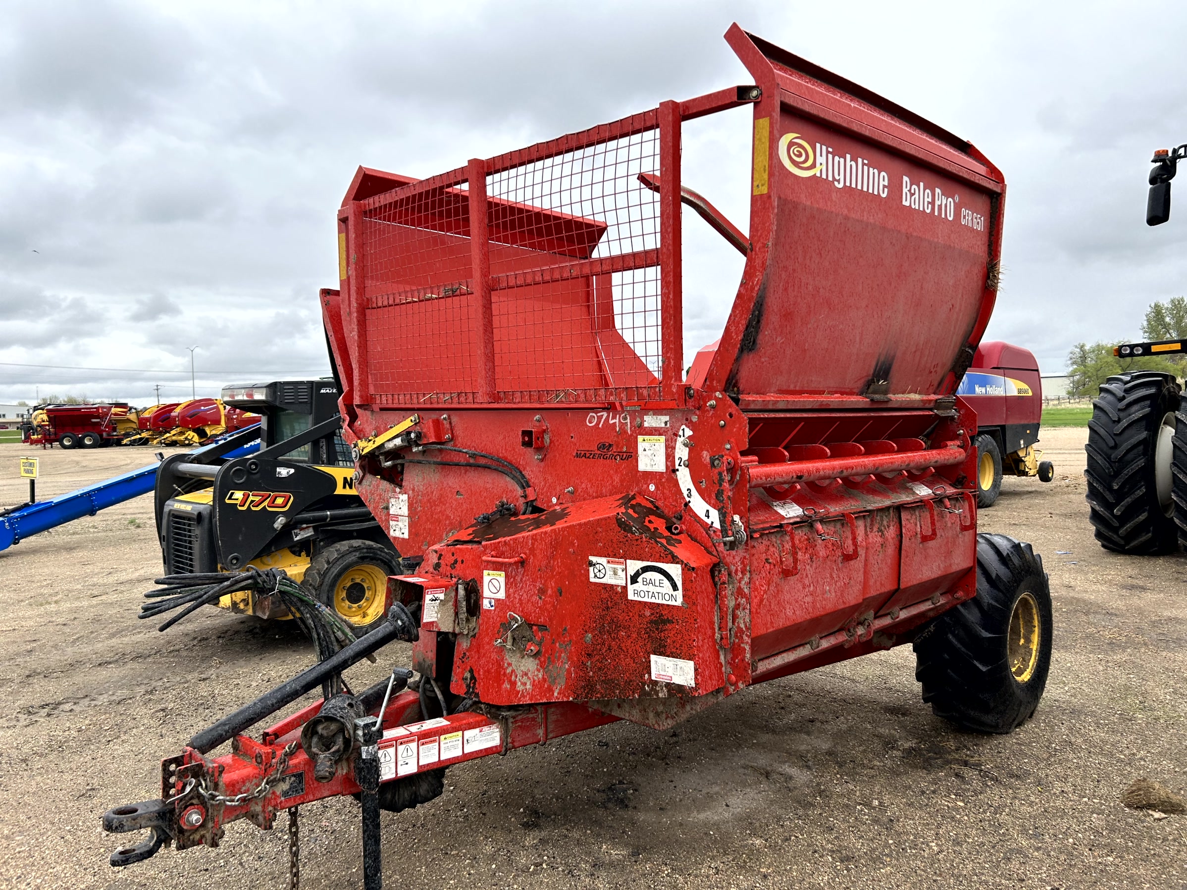 2020 Highline CRF651 Bale Processor