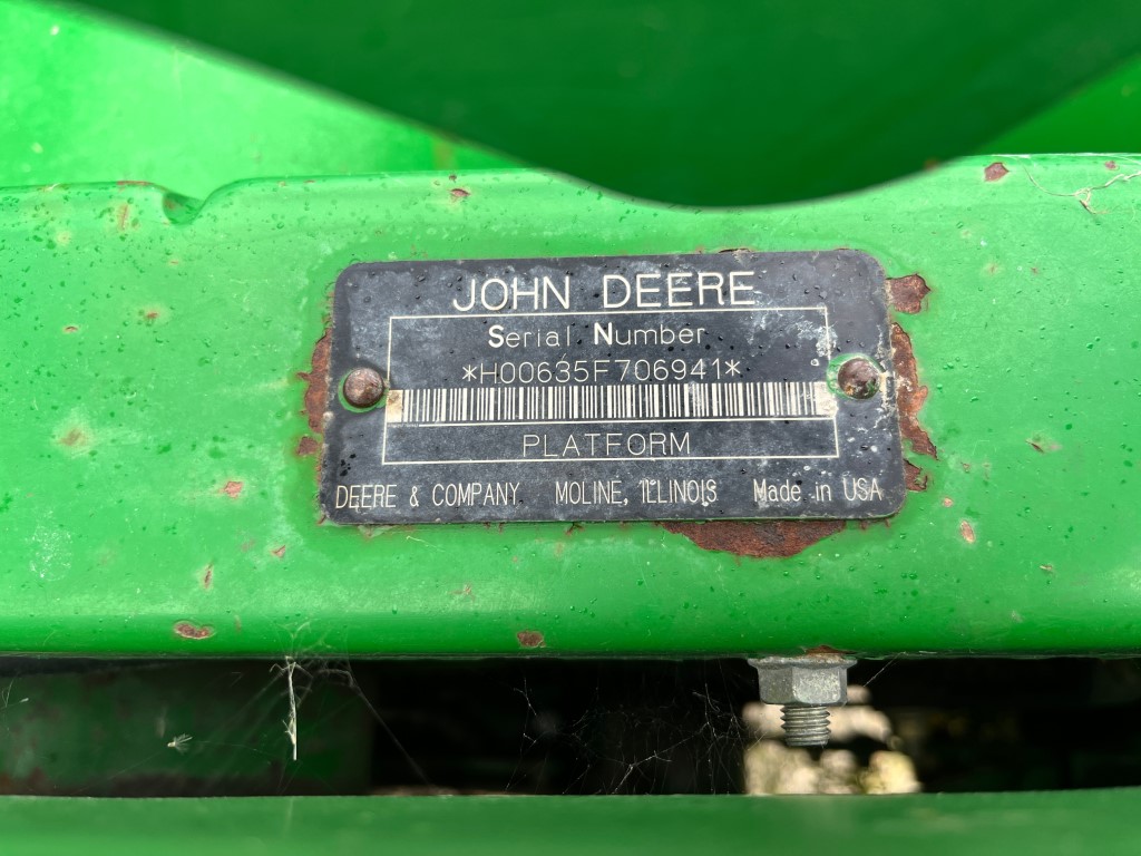 2004 John Deere 635F Header Flex