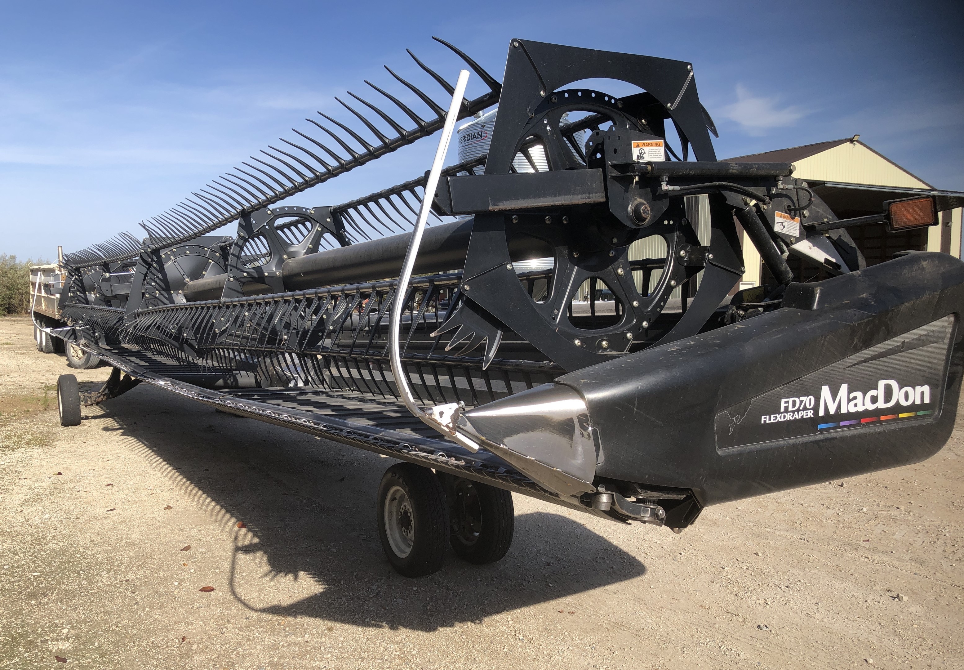 2011 MacDon FD70-40 Header Draper Flex