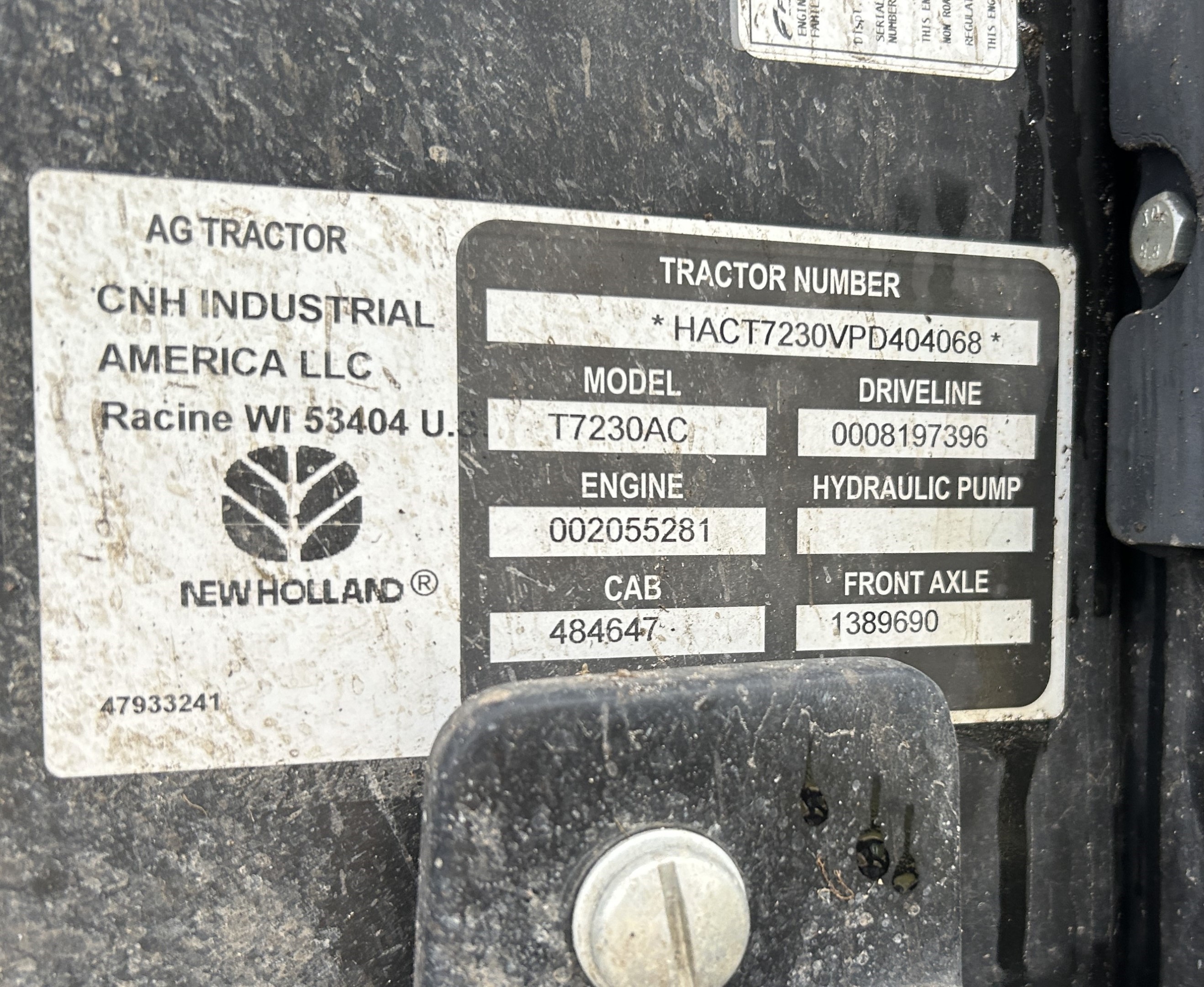 2023 New Holland T7.230 Tractor