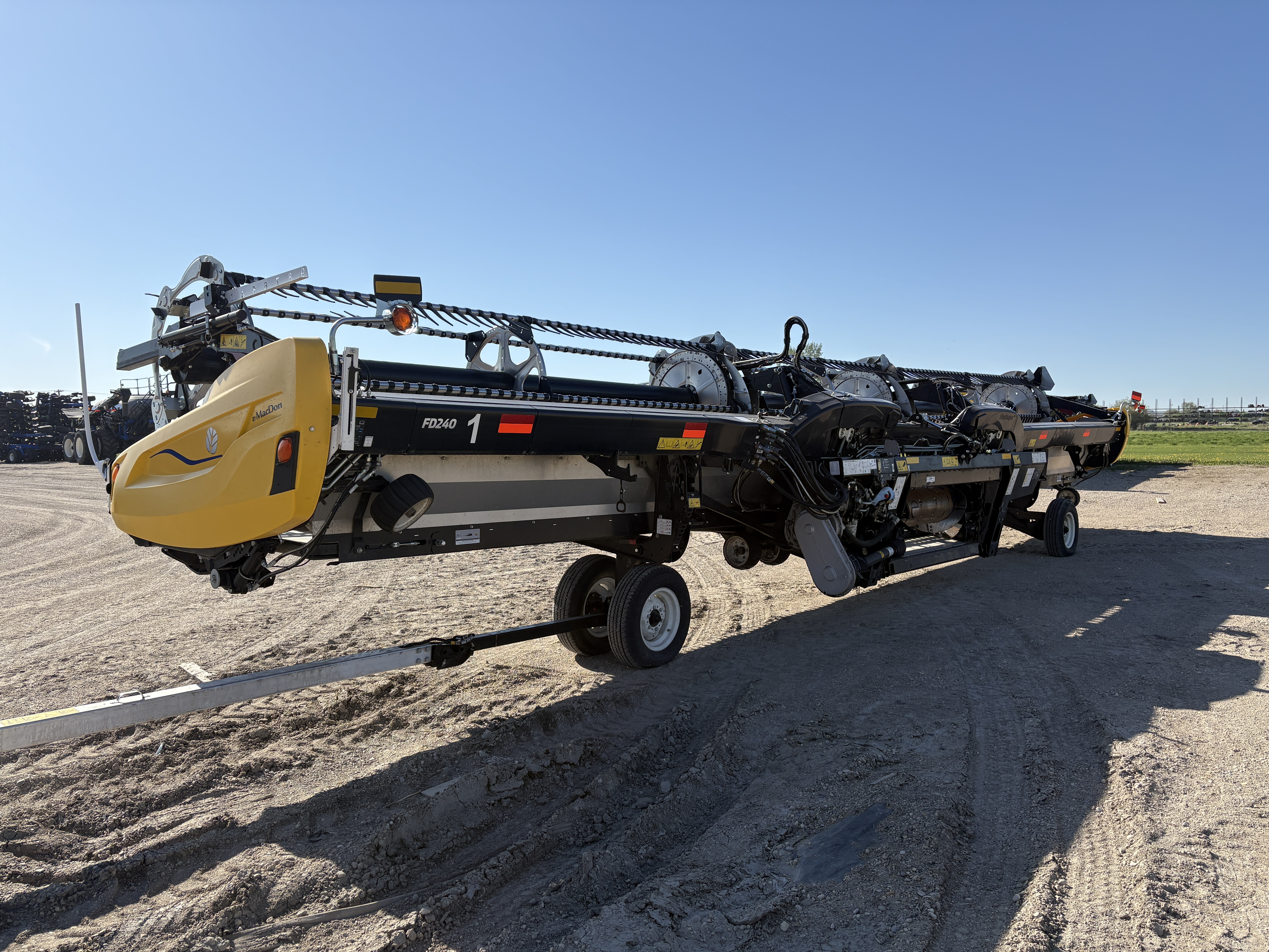 2023 MacDon FD240 Header Draper Flex