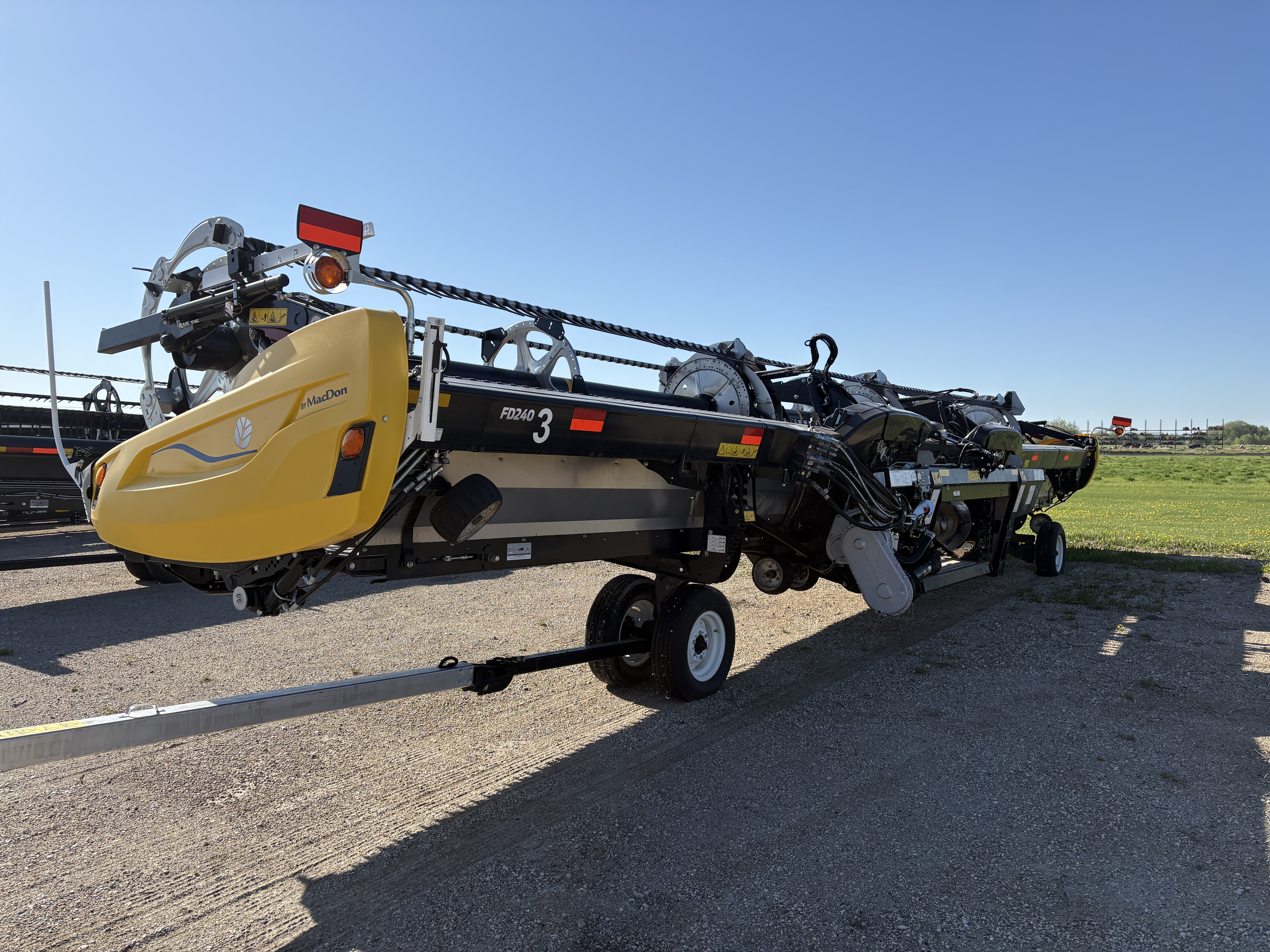 2023 MacDon FD240 Header Draper Flex