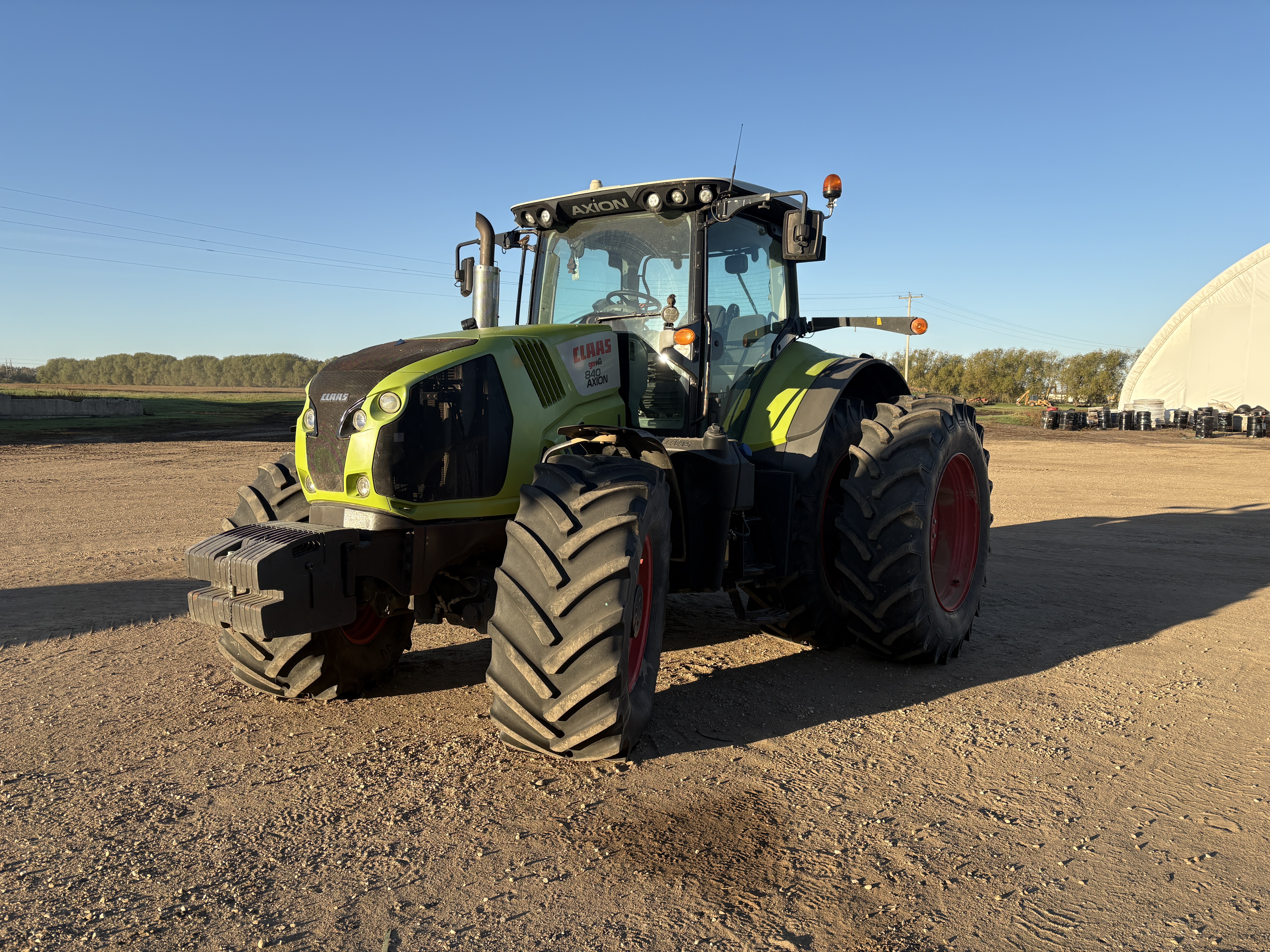 2017 CLAAS AXION 840 Tractor