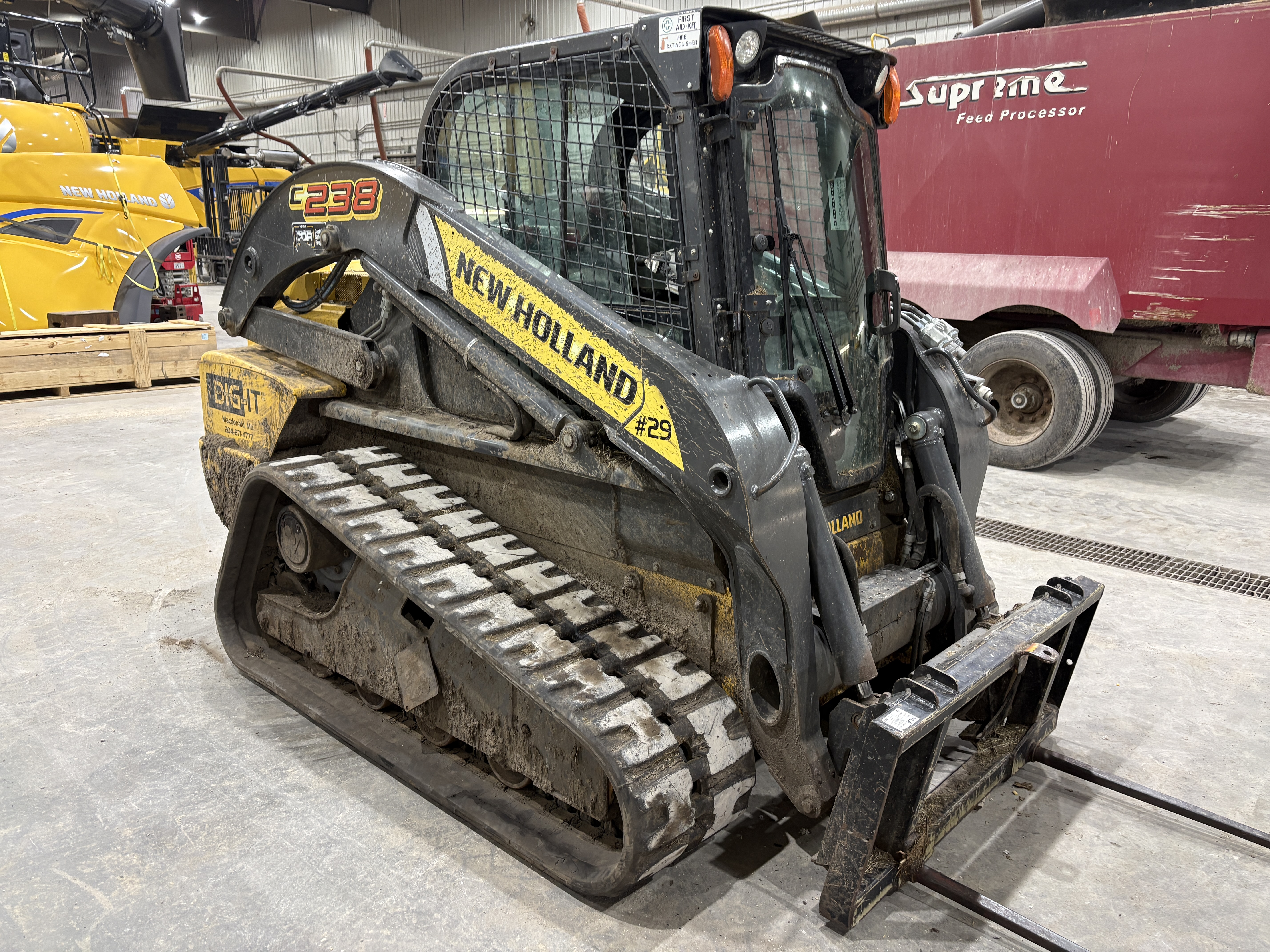 2013 New Holland C238 Compact Track Loader