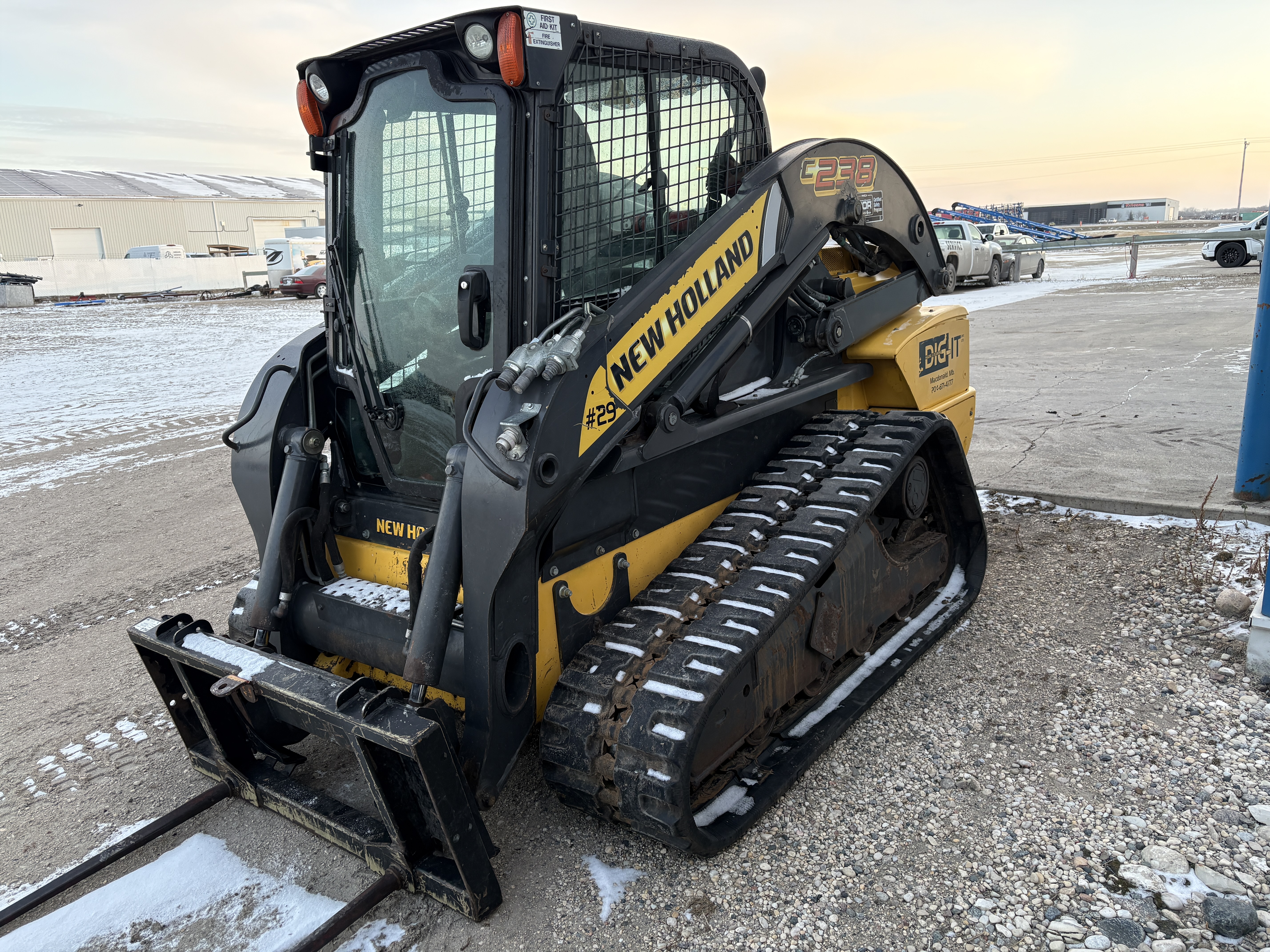 2013 New Holland C238 Compact Track Loader