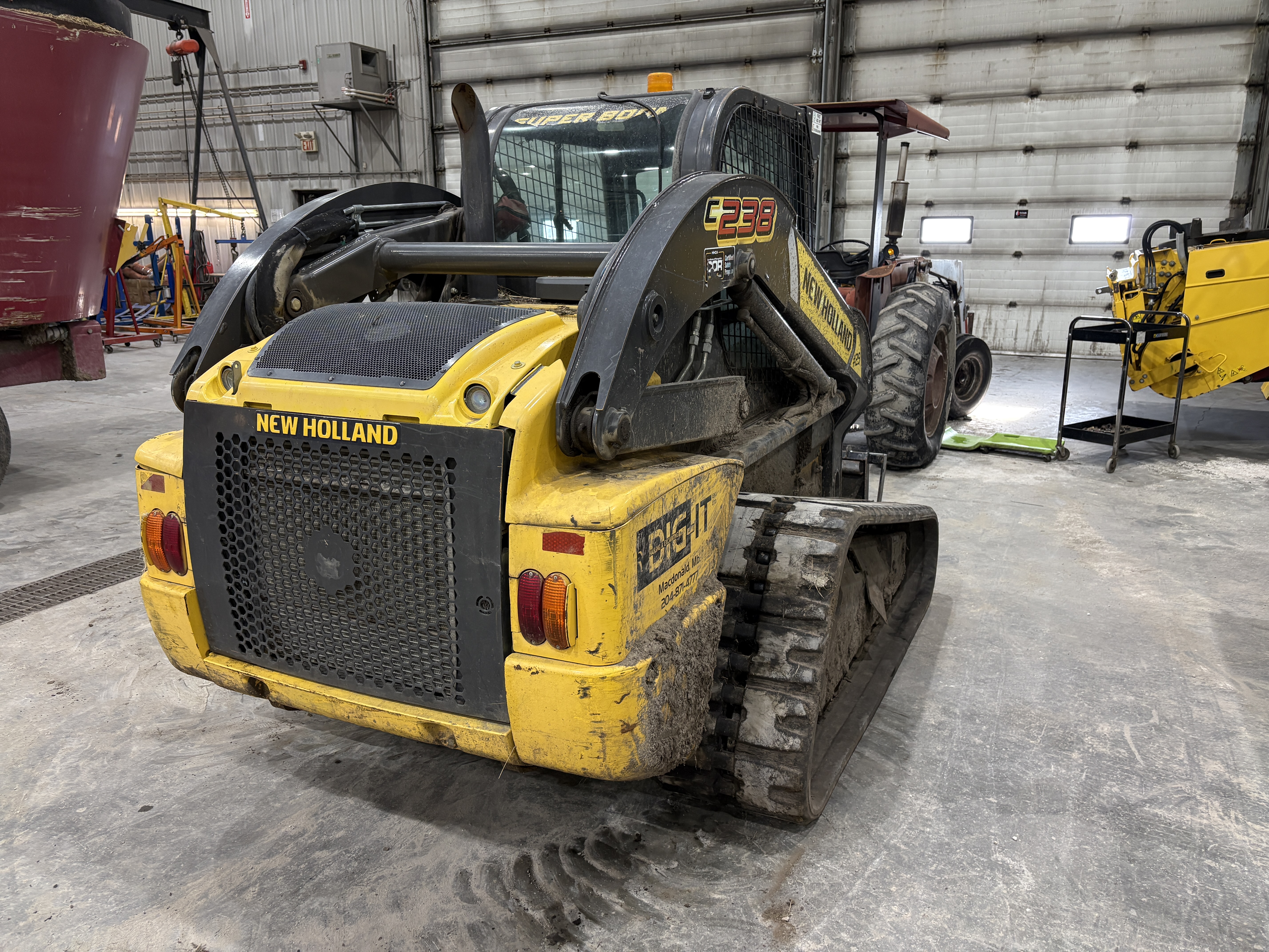 2013 New Holland C238 Compact Track Loader
